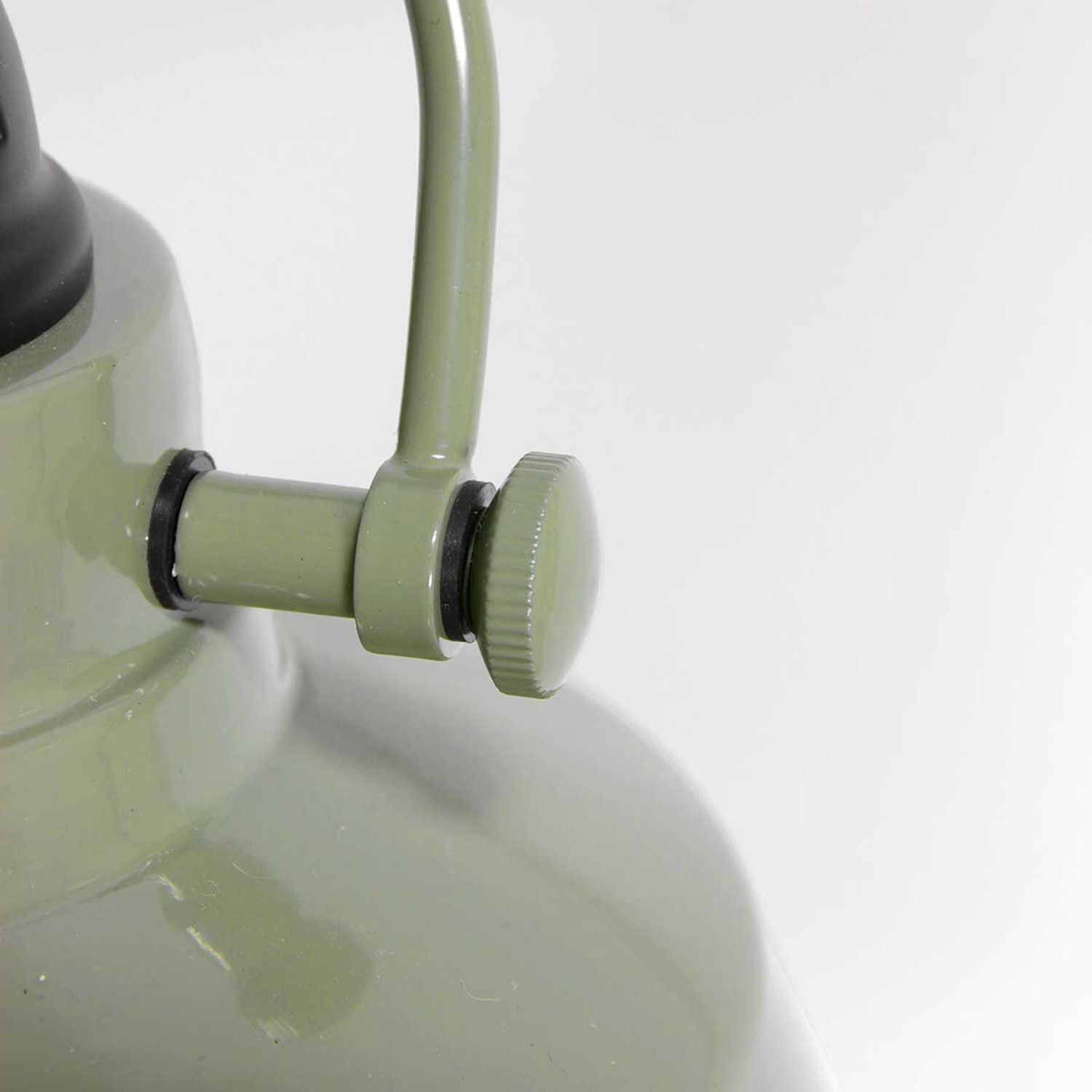 Wandstrahler mit Stecker Grün Weiß T:36 cm E27 flexibel