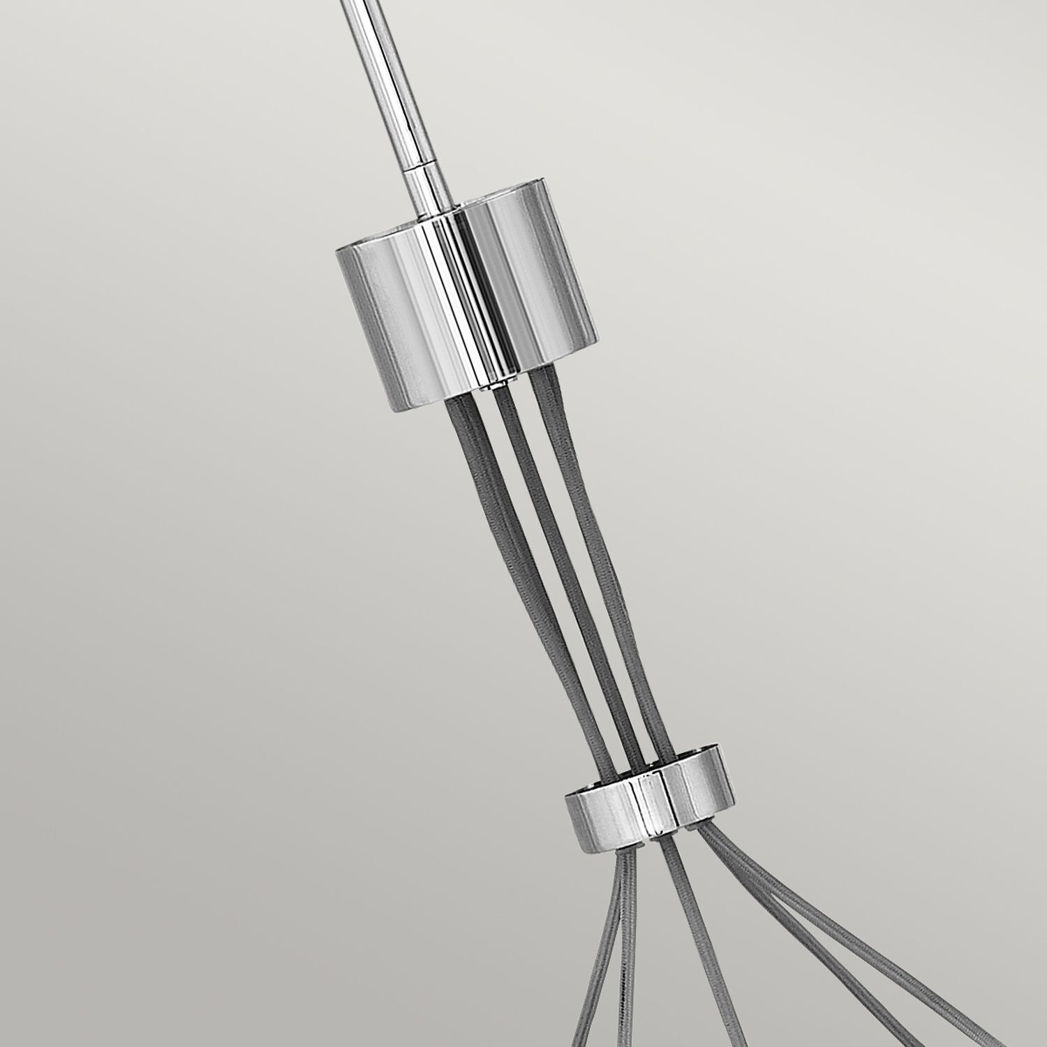 Hängeleuchte Metall B: 77,8 cm H: max. 173,3 cm E27