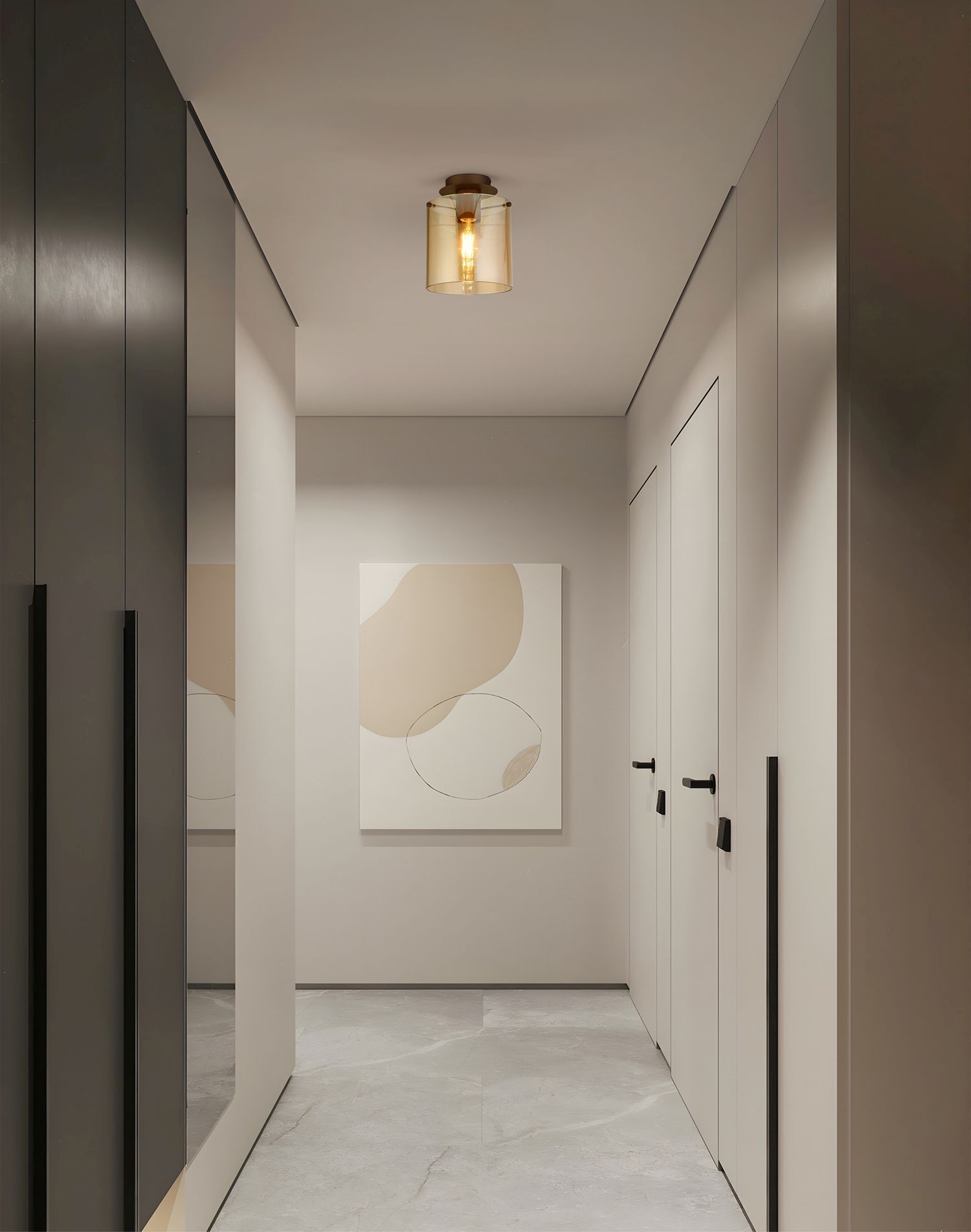 Drinnen, Innenarchitektur, Fußboden, Flur