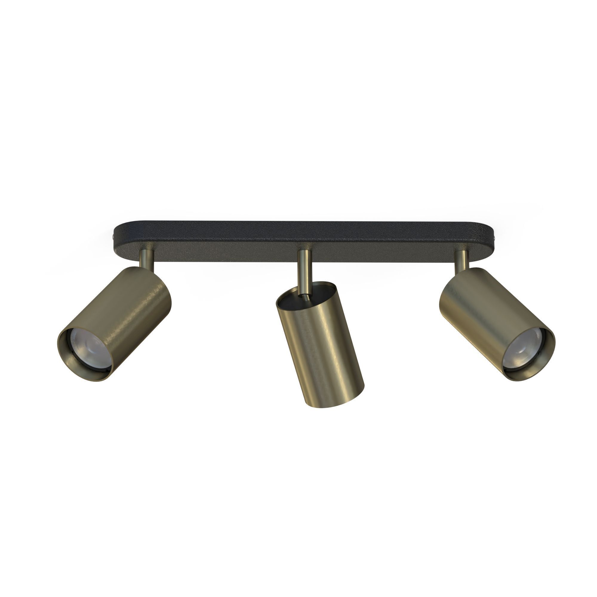 Spot Messing 3-flmg Flur Treppe Lampe EYE