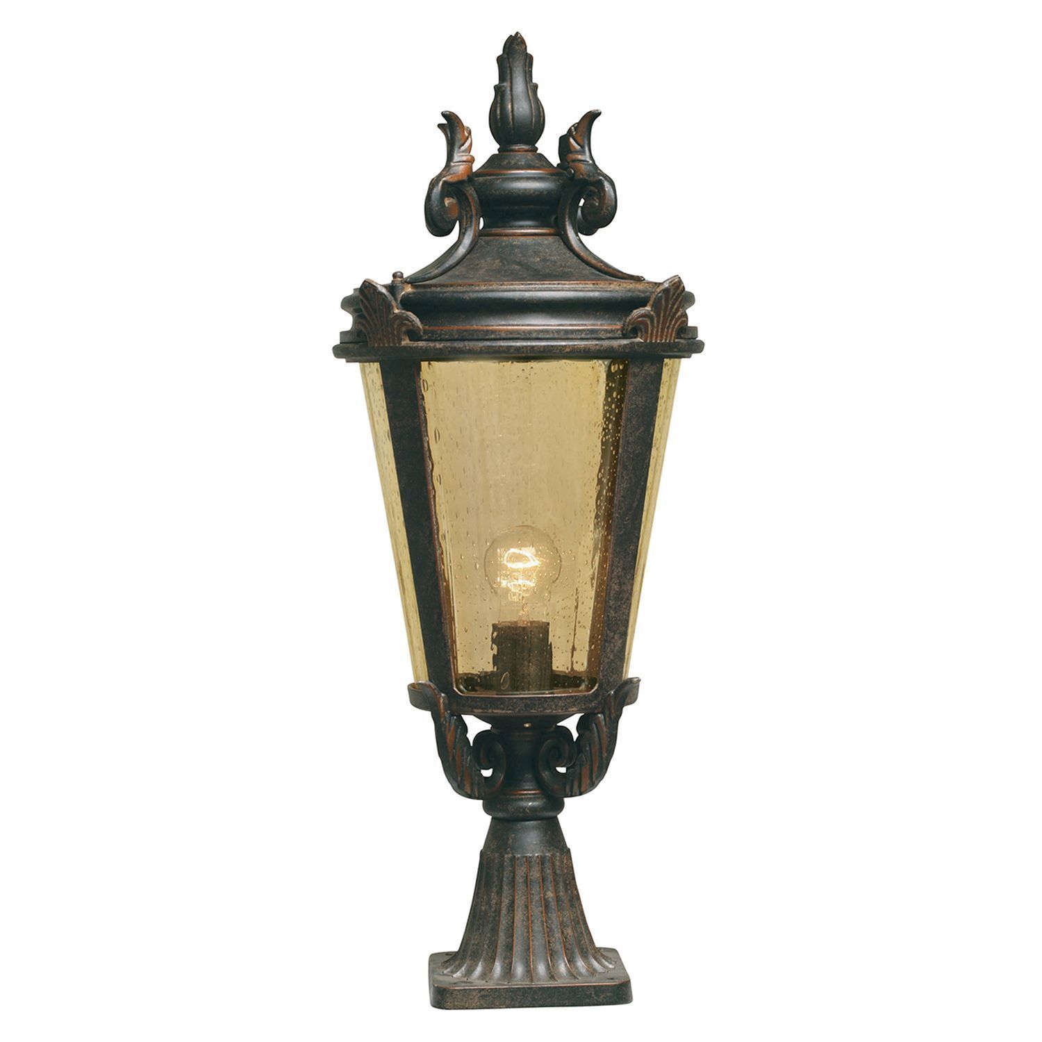 Opulente Gartenleuchte Vintage Design H:68cm E27