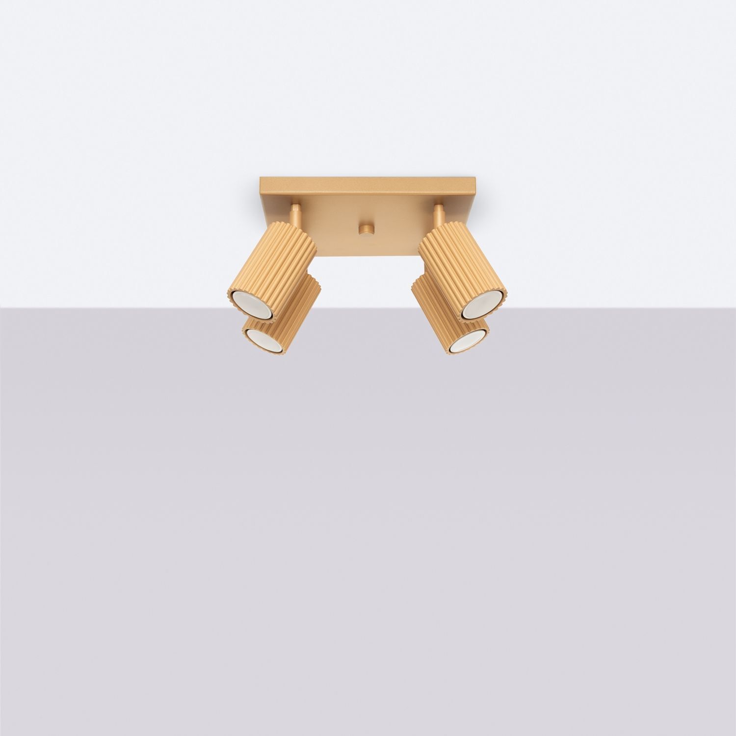 Deckenleuchte Modern 4-flammig GU10 B: 25 cm klein schwenkbar