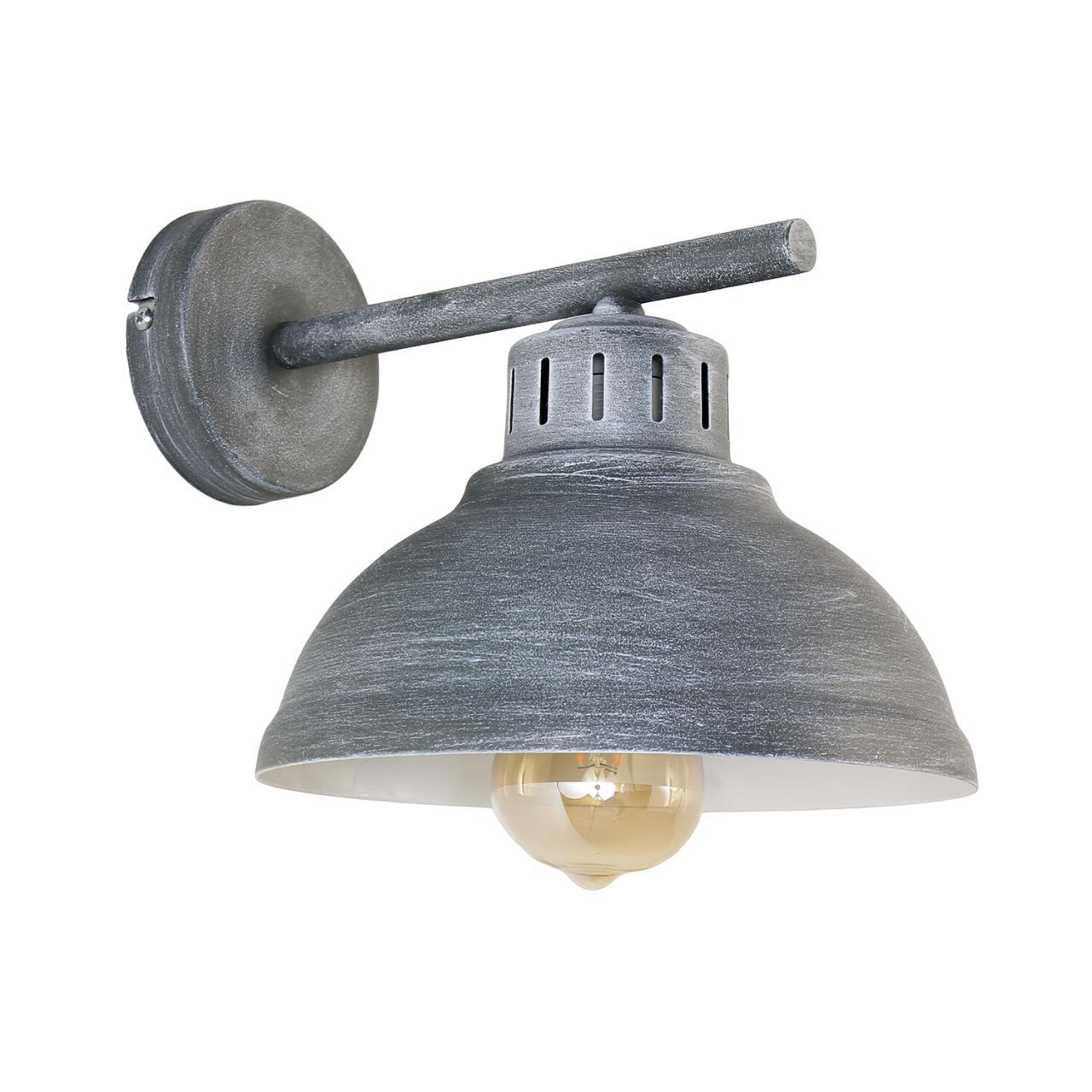 Dekorative Wandleuchte SVEN in Grau-Patina Leuchte