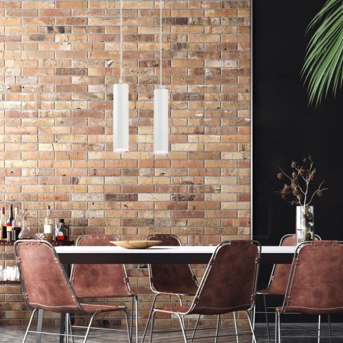Weiß Pendelleuchte Aluminium Modern Esszimmer