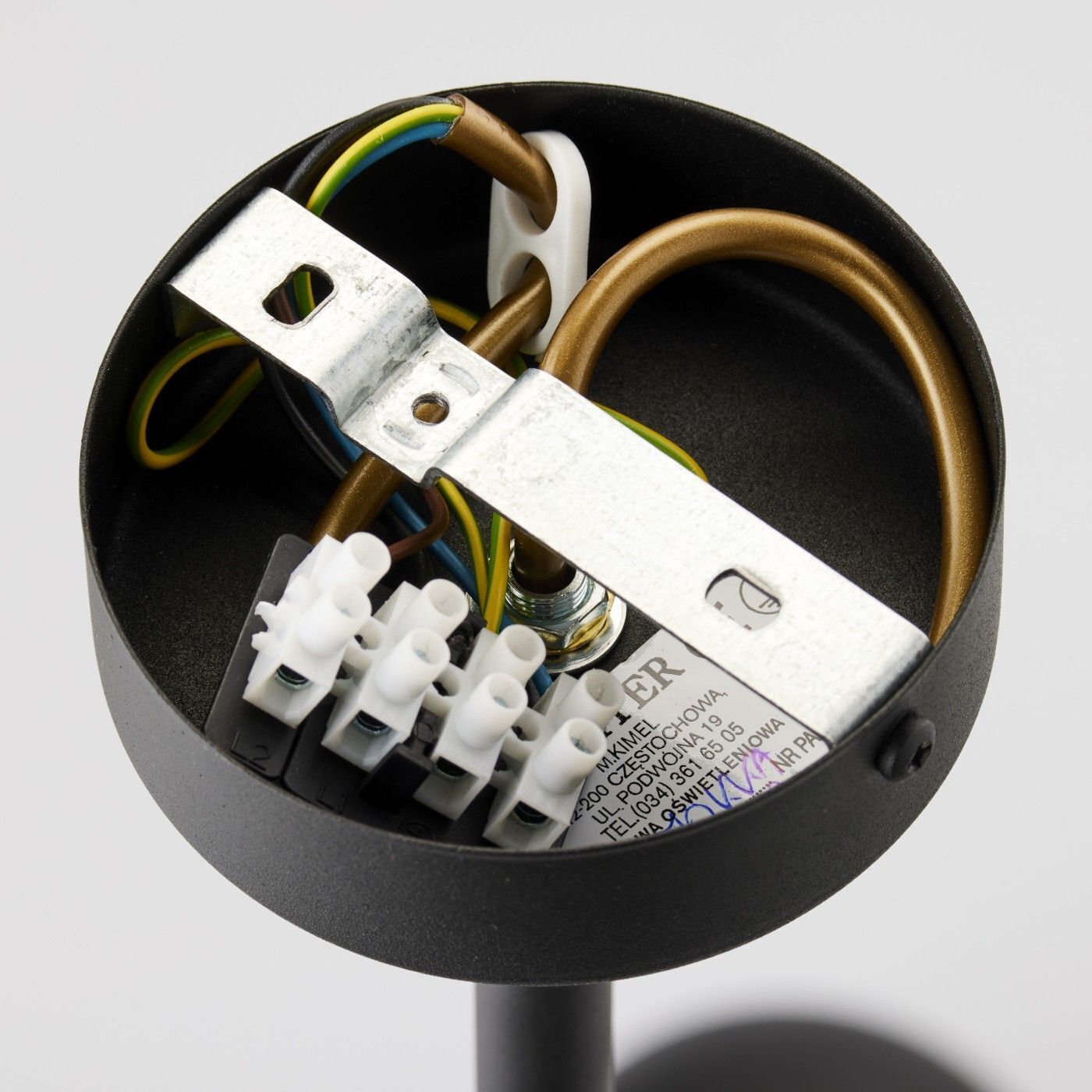 XXL Deckenleuchte Schwarz Metall Glas 100 cm G9 GU10