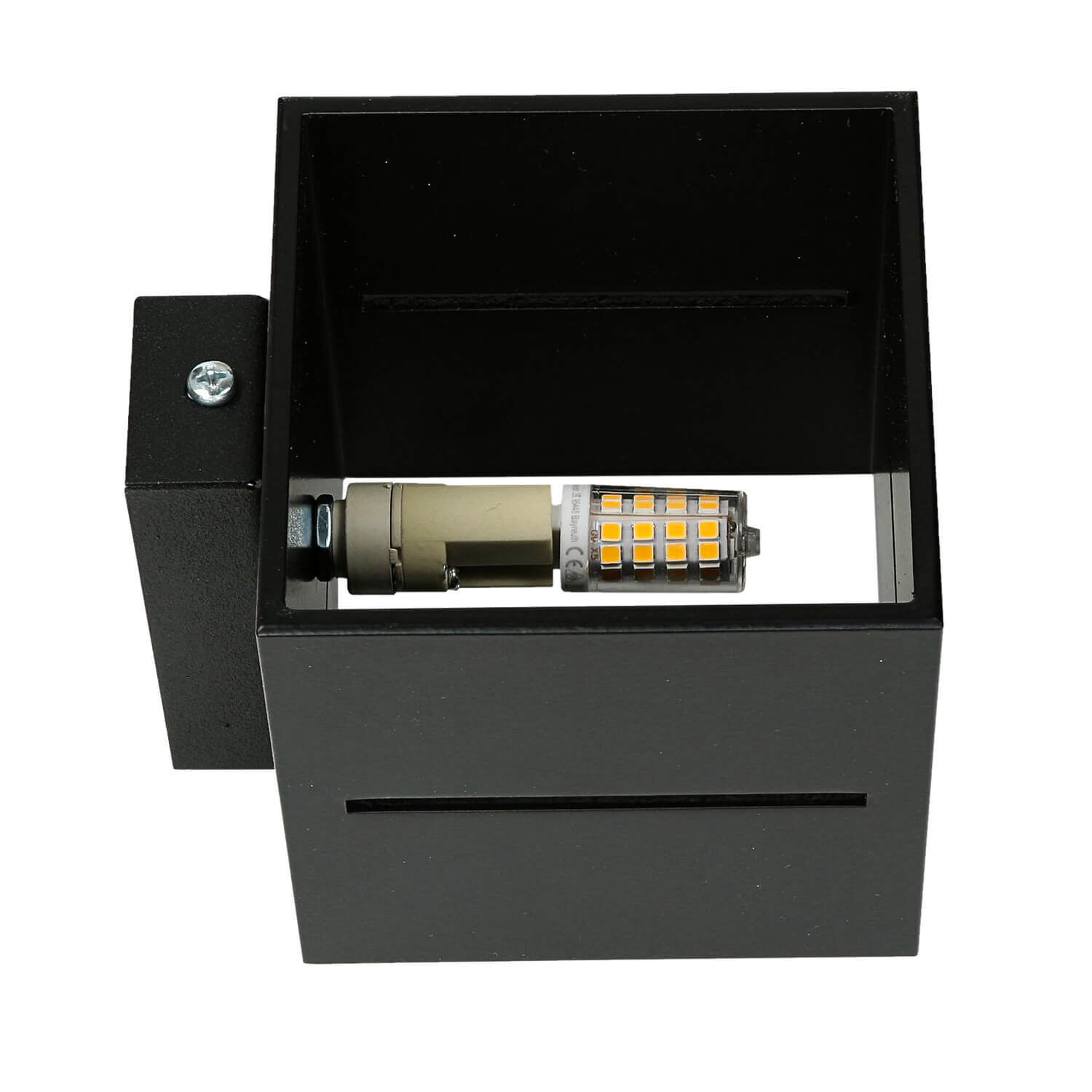 Wandleuchte LORUM in Schwarz