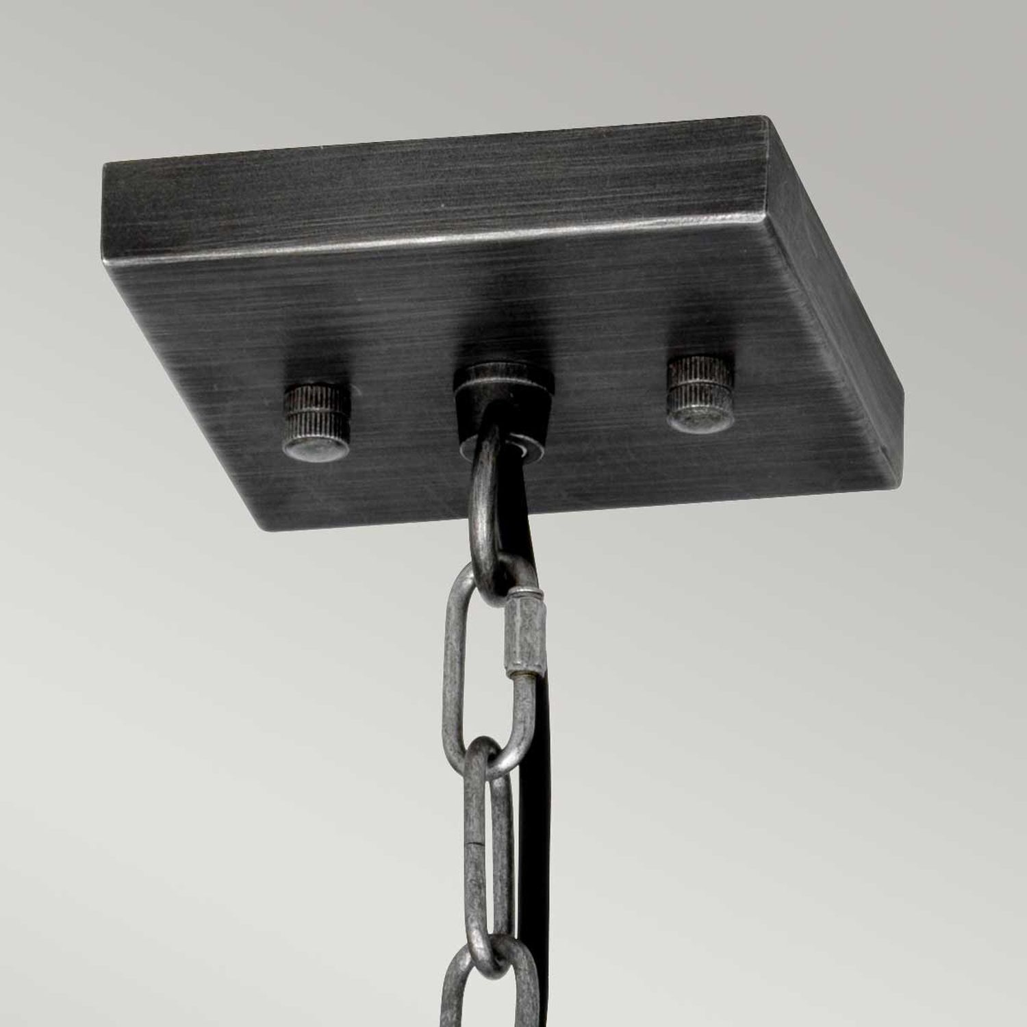 hanging, lampe, kette, decke, metall