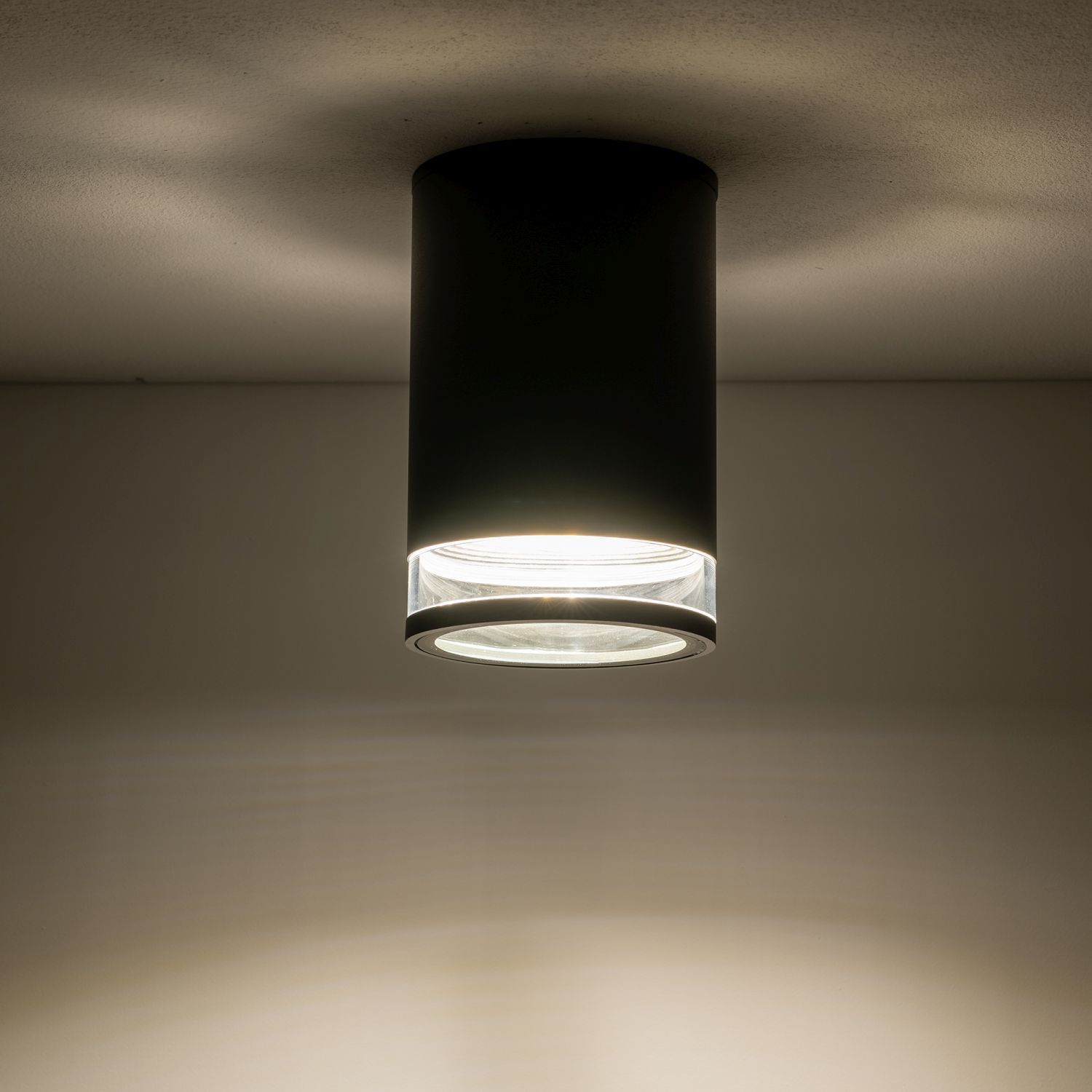 Eco Light Deckenleuchte Focus – Moderne Außenleuchte IP44, Anthrazit, Für Terrasse & Eingangsbereich