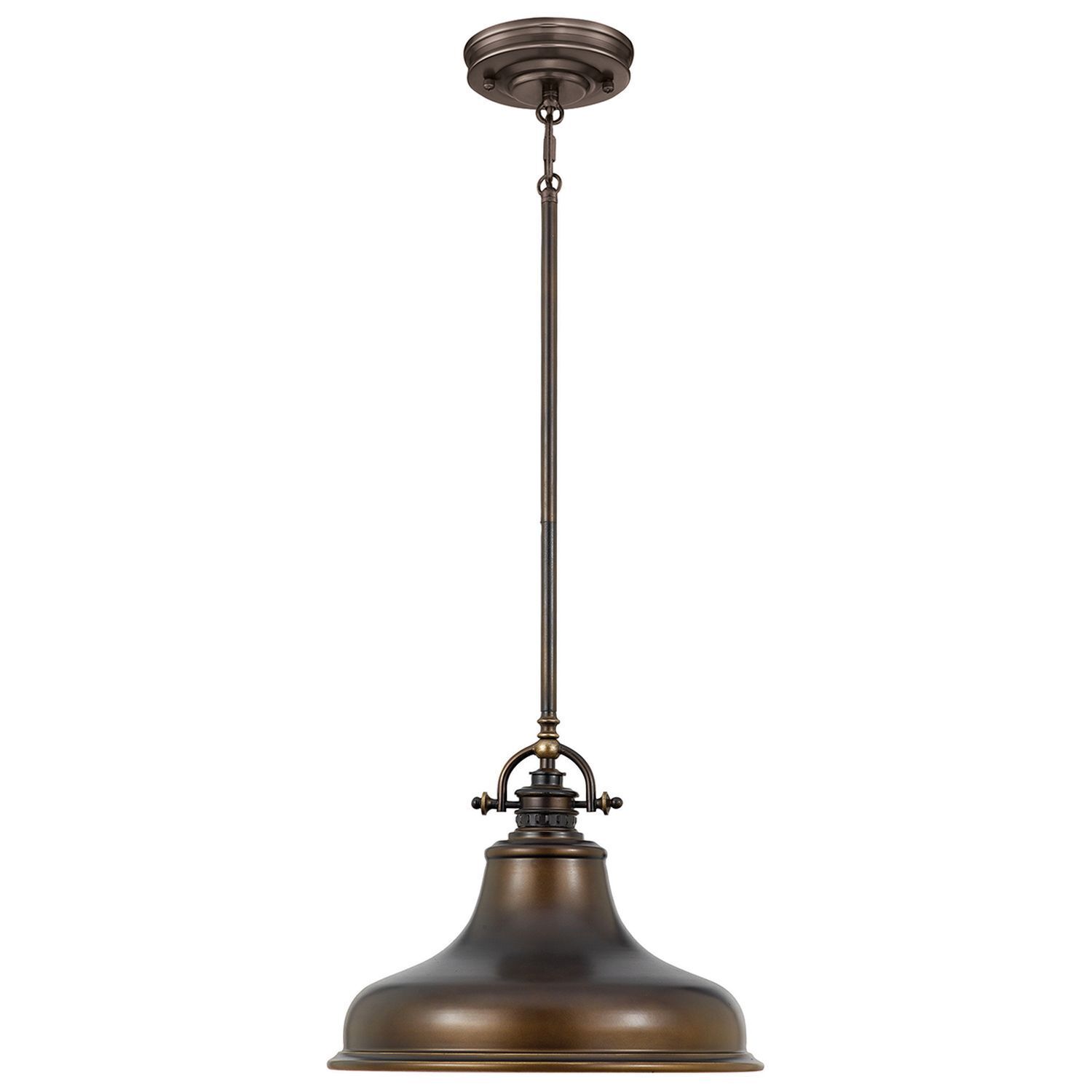 Pendelleuchte RURAL Braun Ø34cm Esstisch Lampe Lampe, Bronze