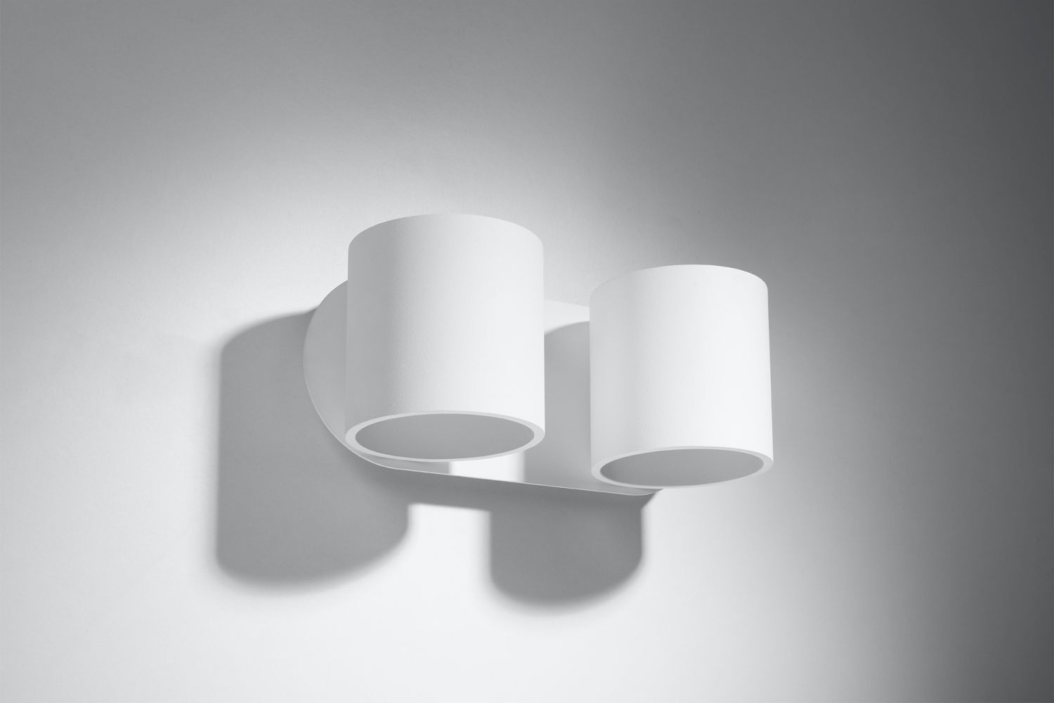 Up Down Wandlampe Weiß Aluminium Modern stylisch