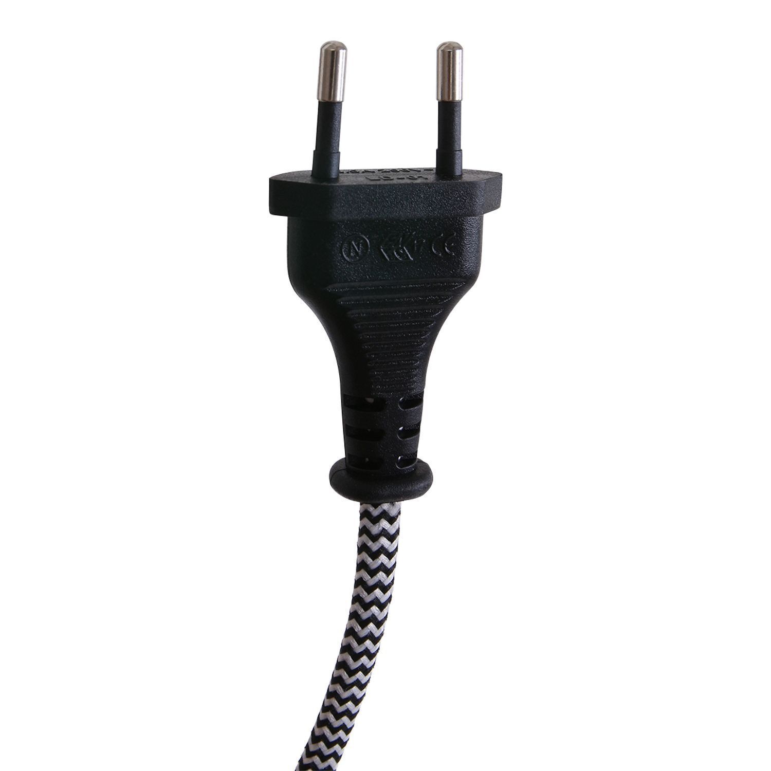 Wandstrahler mit Stecker Metall T:36 cm E27 beweglich