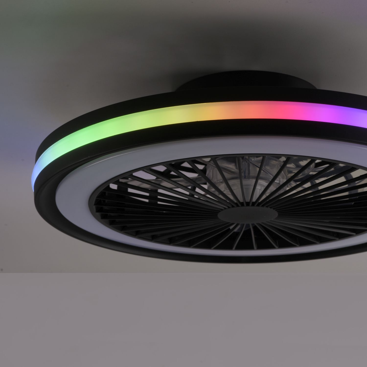 LED Deckenlampe Ventilator Fernbedienung RGB dimmbar