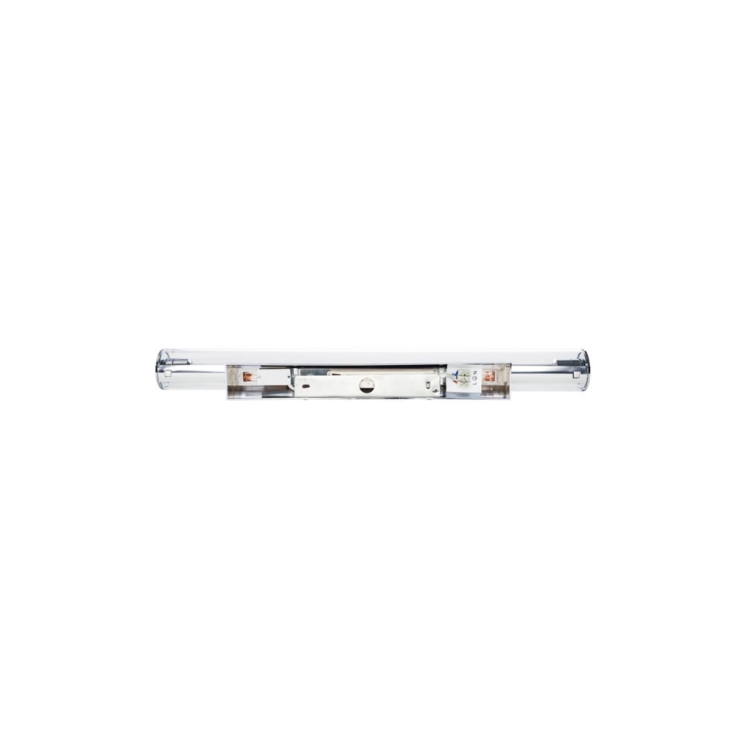 LED Wandleuchte Chrom 3000 K 870 lm Glas Metall 59 cm