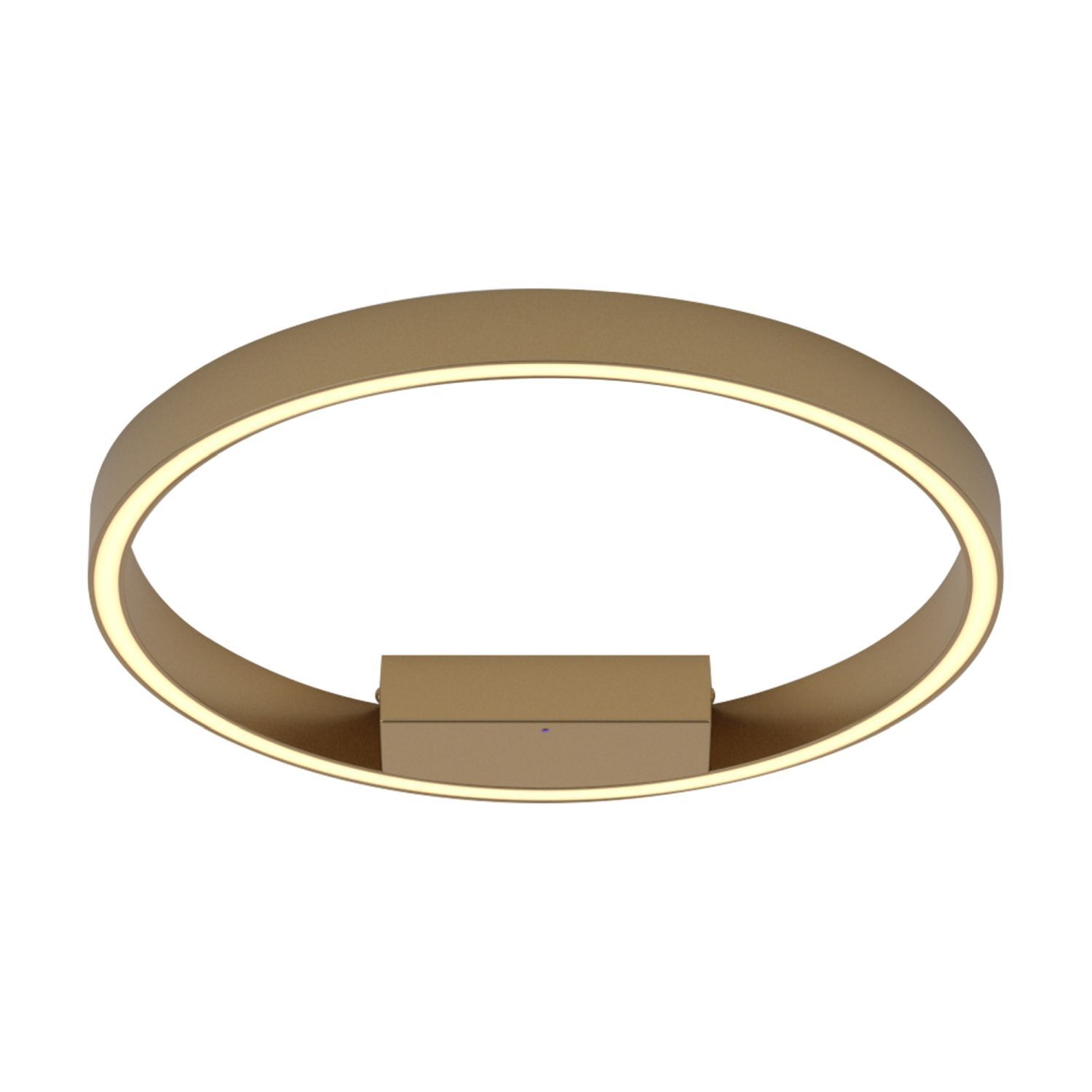 LED Deckenlampe Aluminium 3000 K warmweiß 1200 lm rund