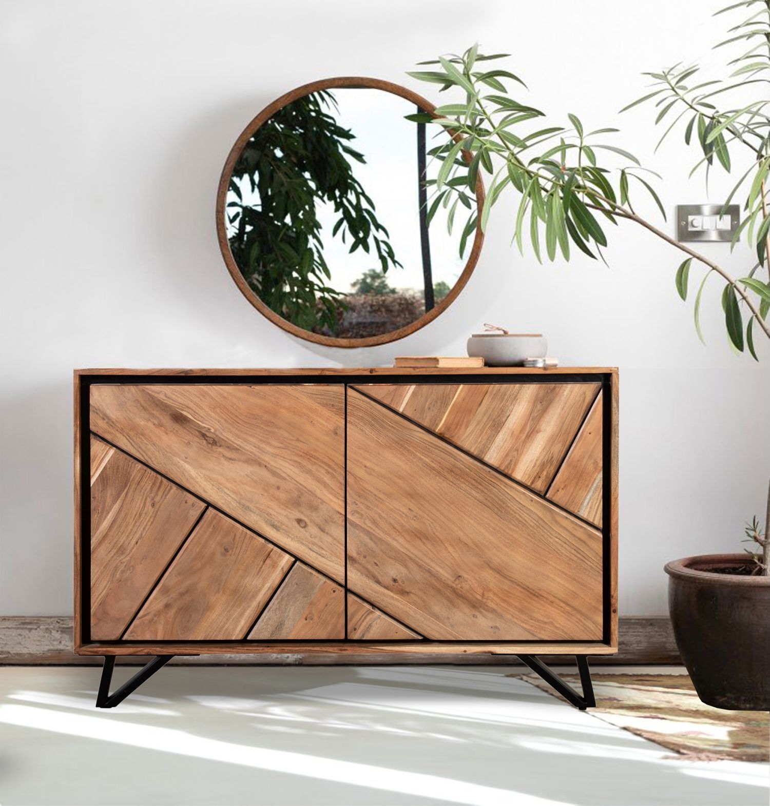 Moebel, Anrichte, Holz, Innenarchitektur, Hartholz