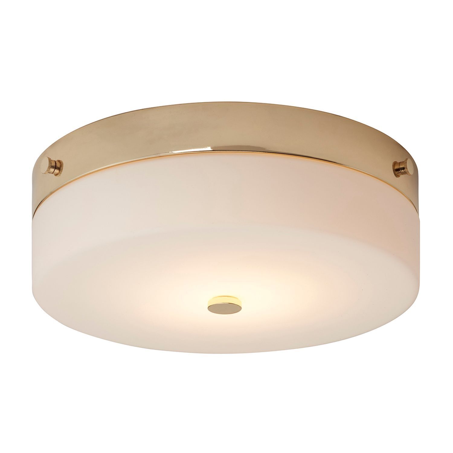 Bad Deckenleuchte JANJA in Gold IP44 Ø30cm Lampe