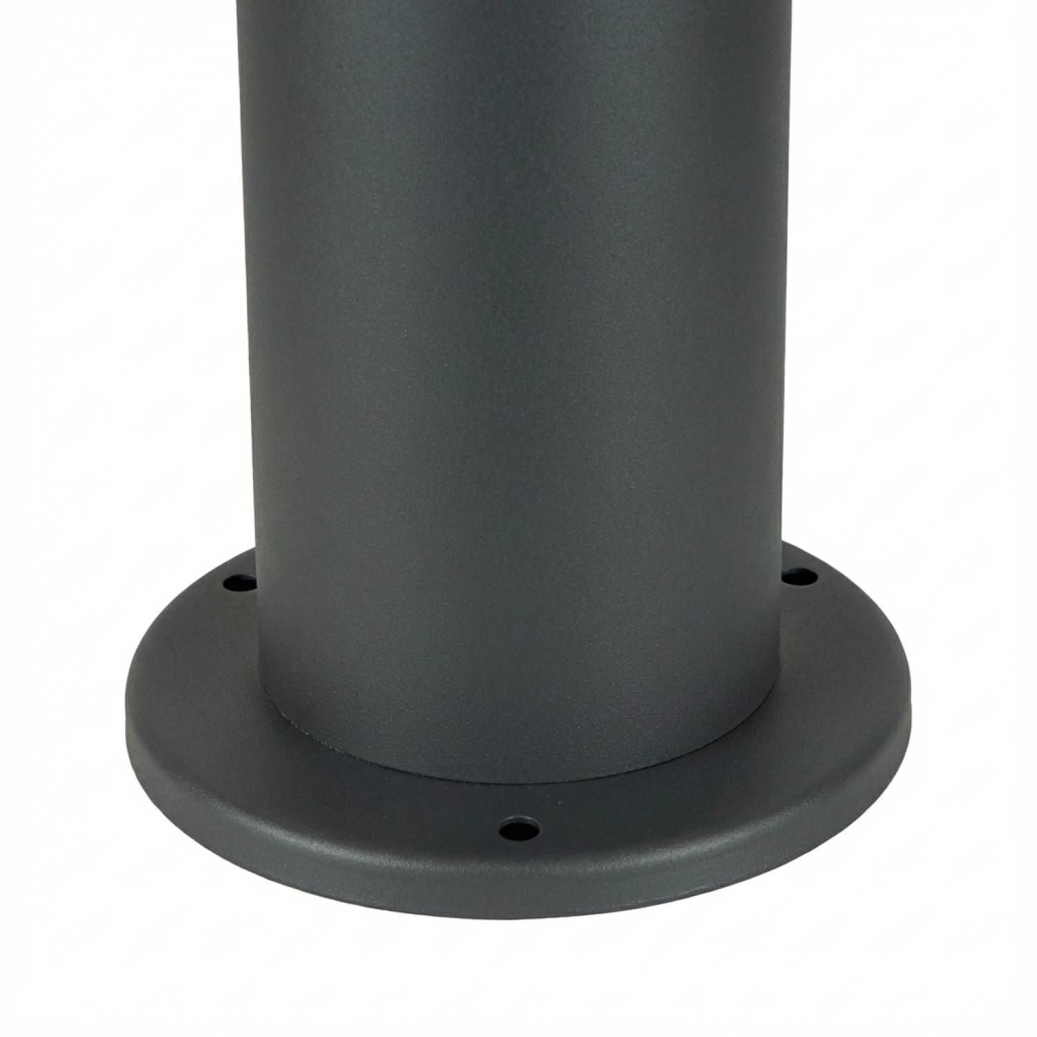 Stahlrohr, Gehäuse, Standleuchte, Basisplatte, grau