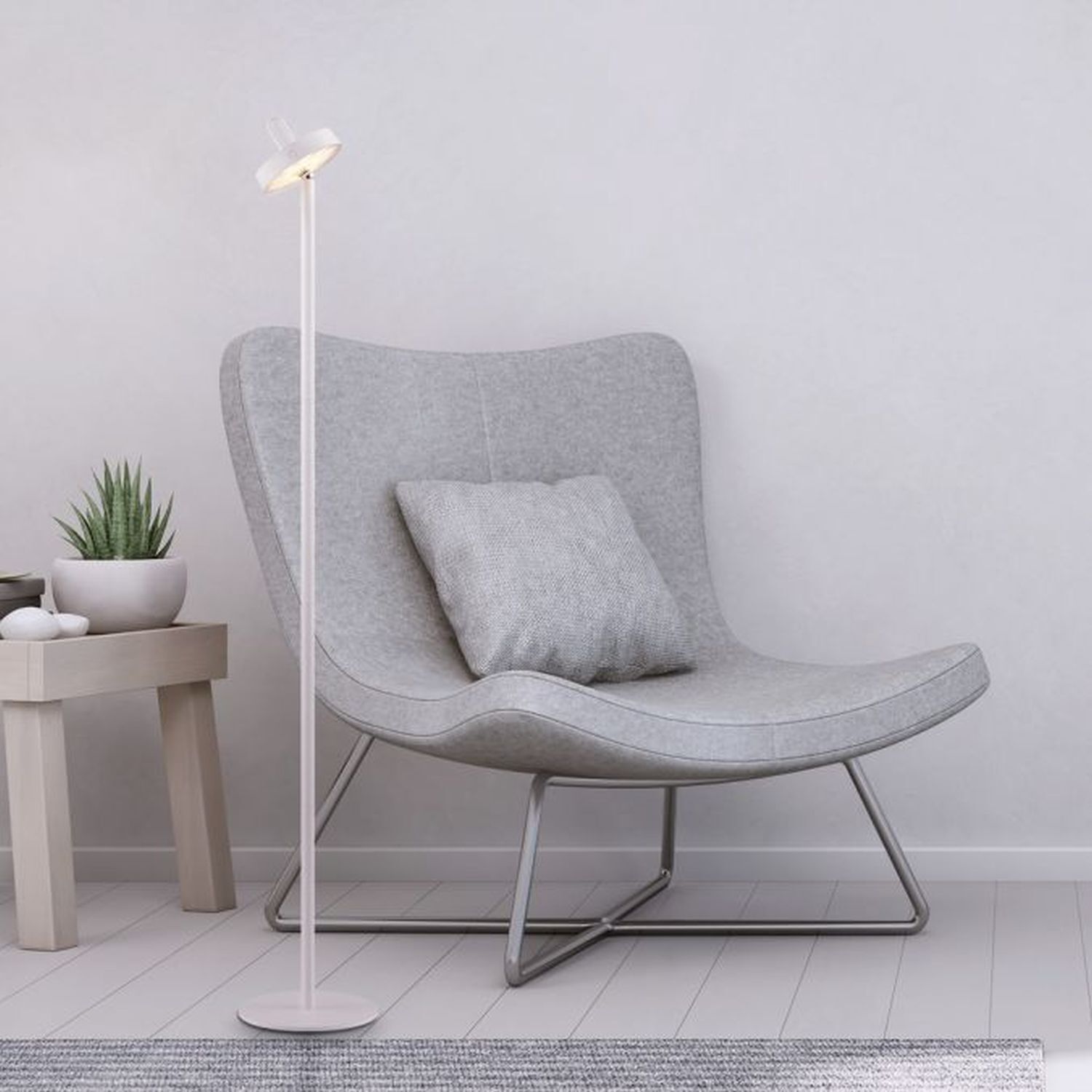 Moebel, Lampe, Stuhl