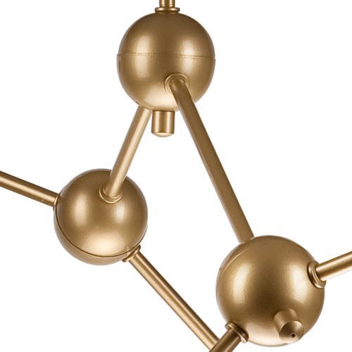 Pendelleuchte Hängelampe in Gold Esstisch Metall