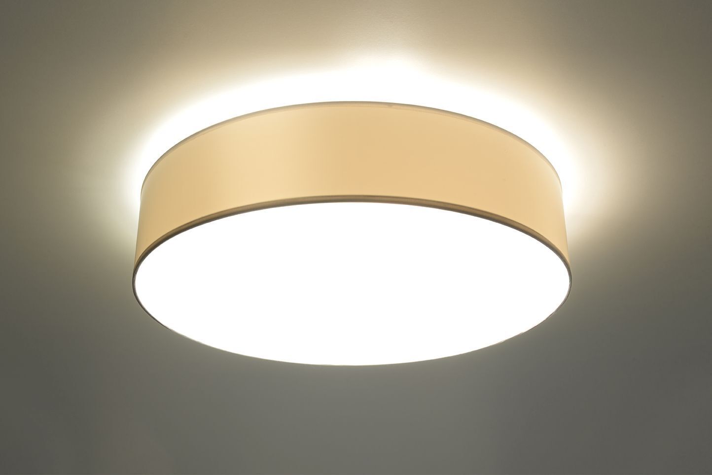 Deckenlampe Weiß rund Ø 55 cm 4x E27 blendarm Modern