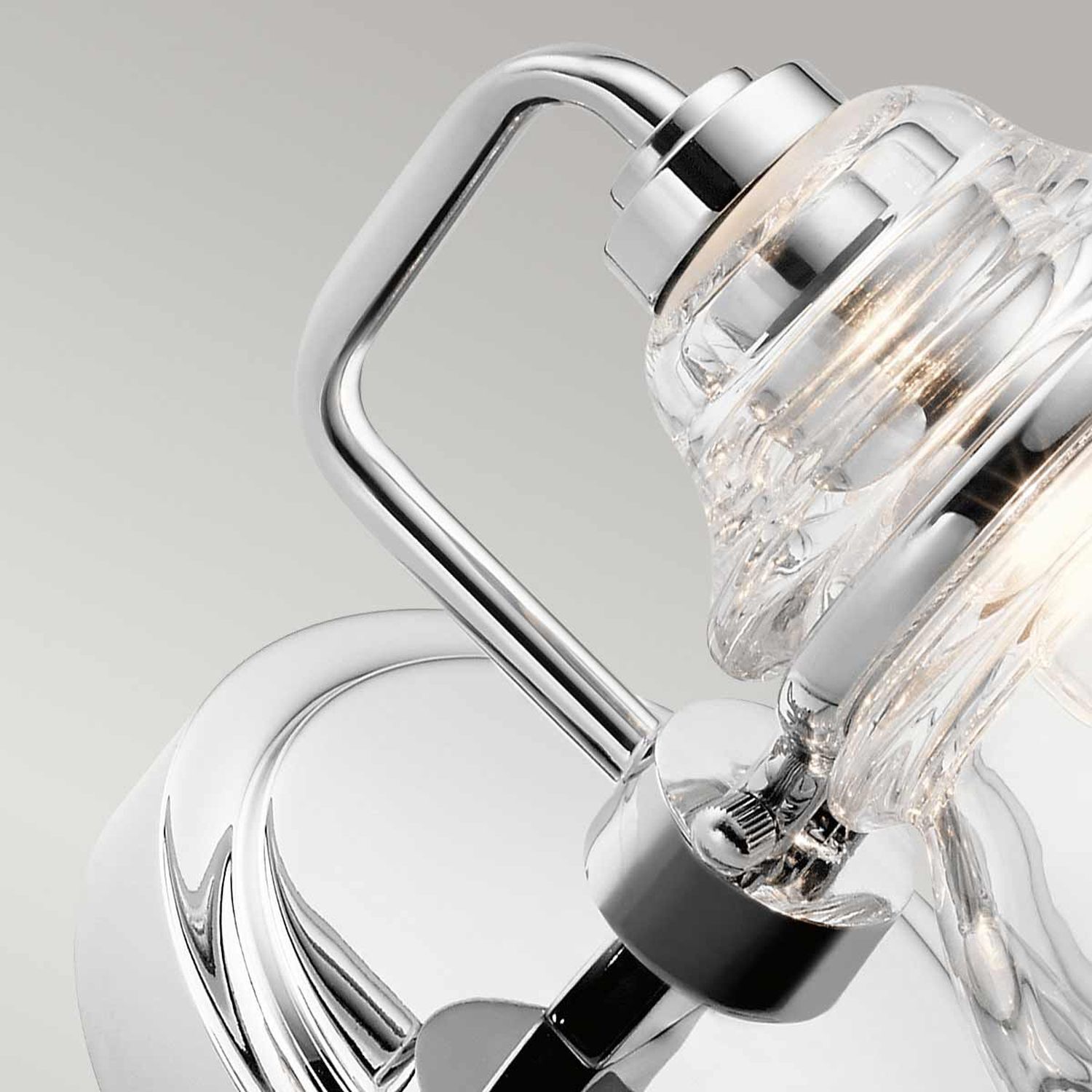 Wandleuchte Bad LED G9 IP44 H: 16,3 cm Chrom poliert