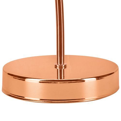 Metall Tischlampe in Kupfer Modern H:32cm Lampe