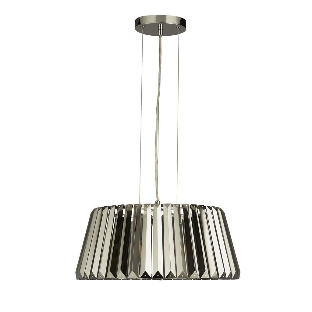 Pendelleuchte Rauchglas Kristall Ø 47 cm H: max. 150 cm