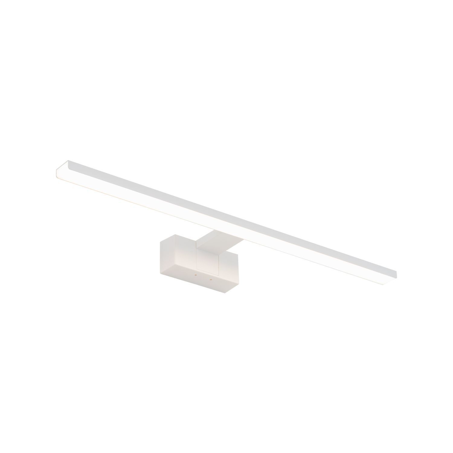 LED Spiegelleuchte IP44 Weiß Aluminium 3000 K 900 lm