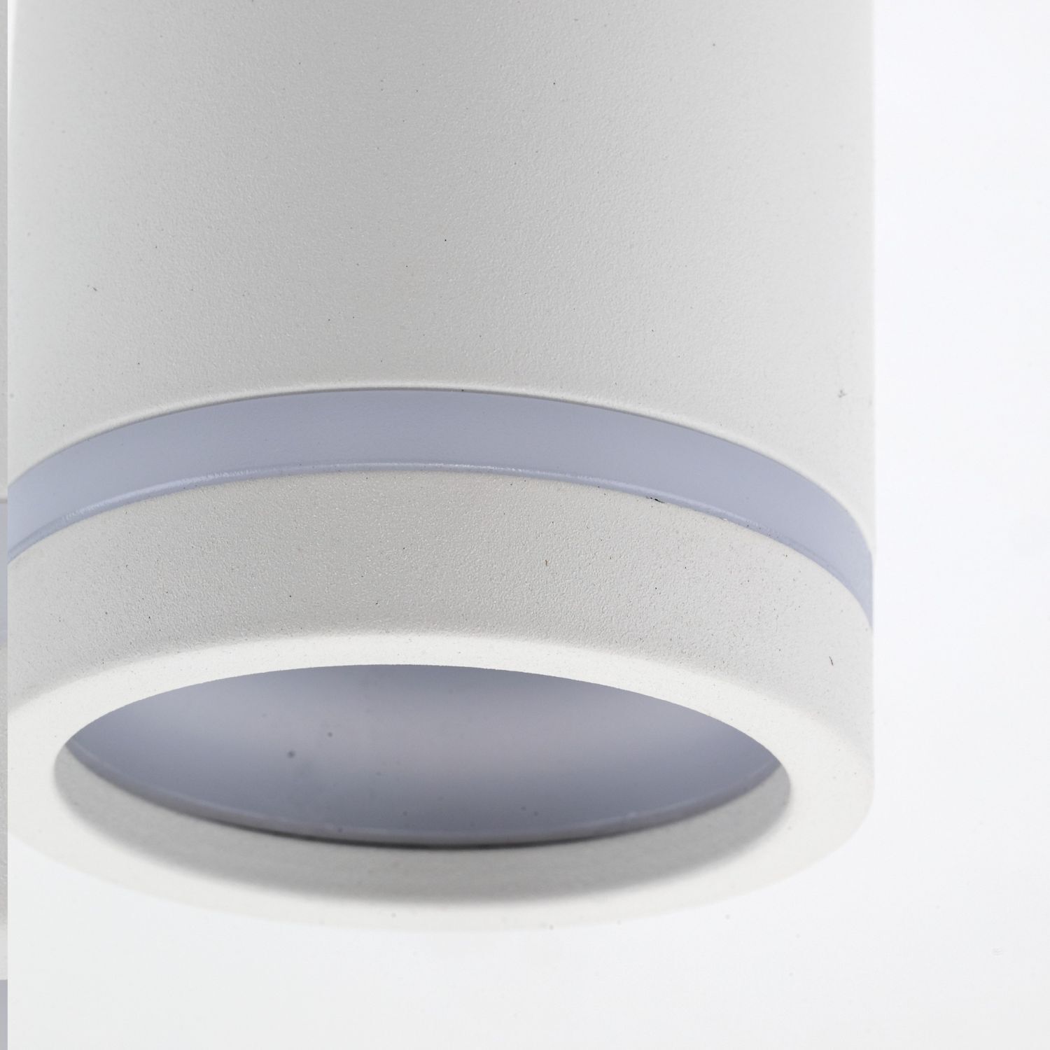 Spot Lampe Decke Metall GU10 Ø 5,5 cm H: 11 cm Aufputz Weiß