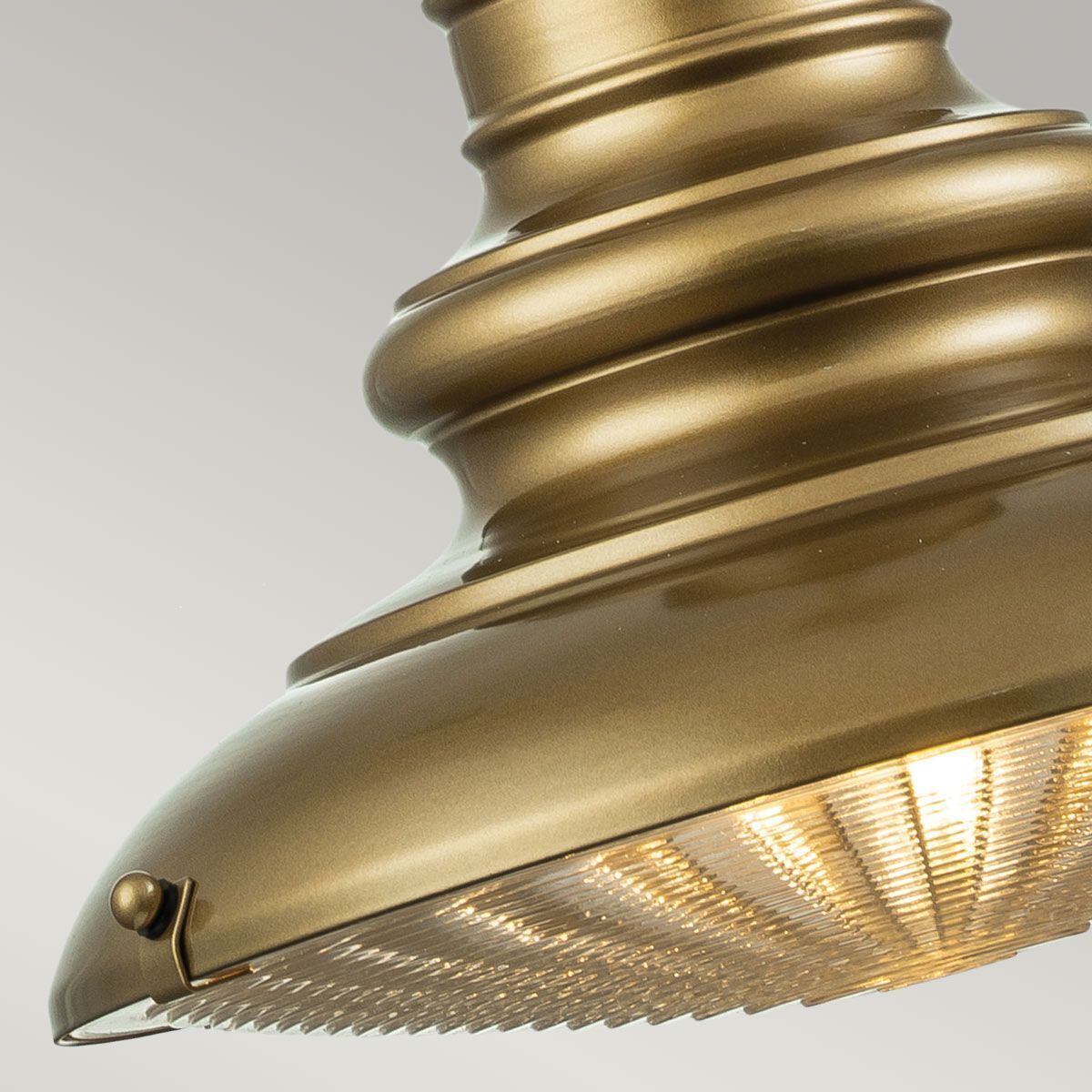 Außenlampe IP44 D: 30,5 cm E27 in Messing antik Vintage Bronze, Leuchte, Deckenventilator, Elektrisches Gerät, Lampe