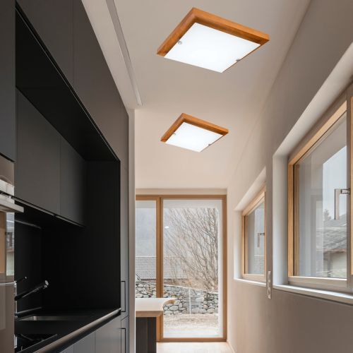 Deckenleuchte, Fenster