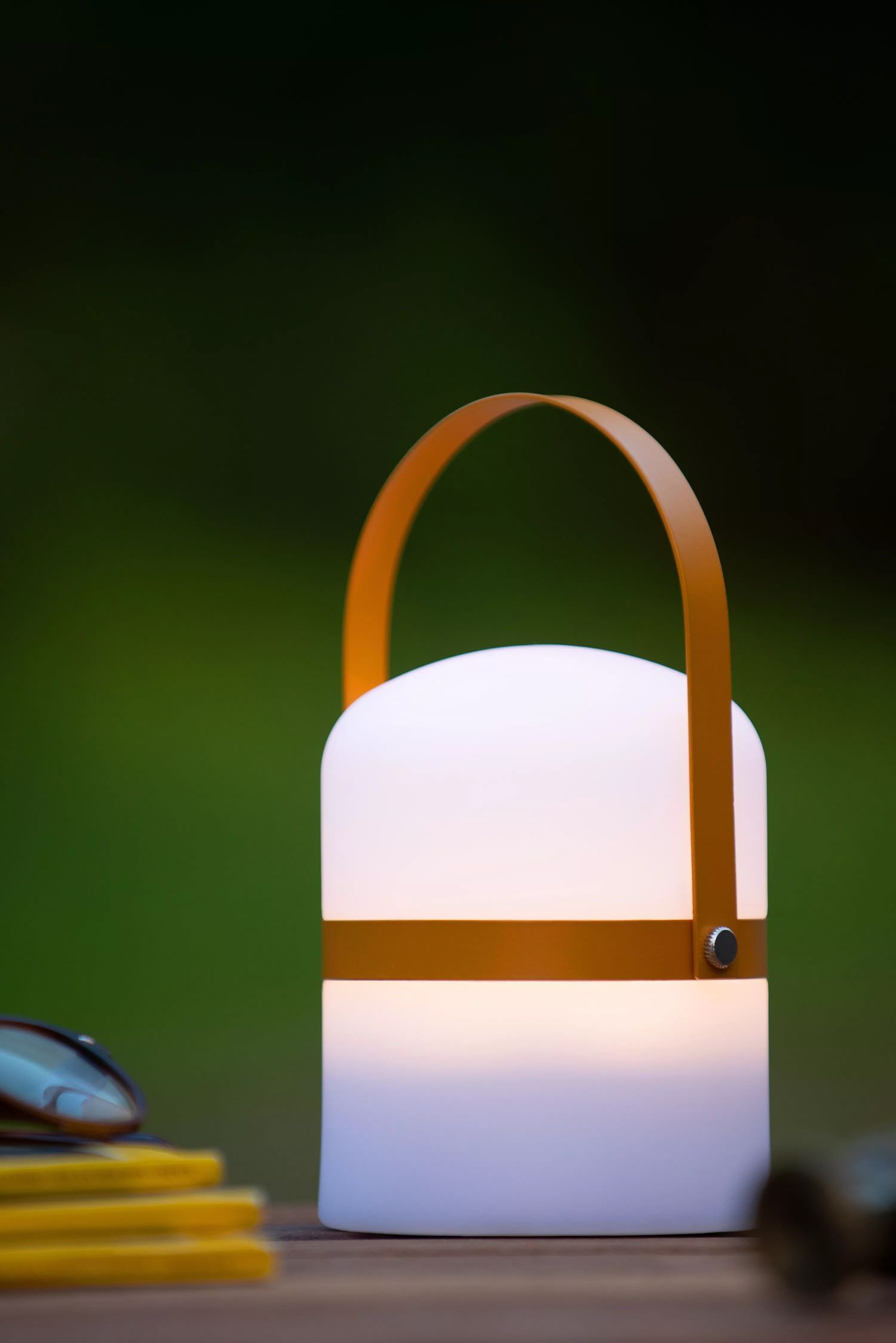 LED Akku Tischleuchte dimmbar Braun IP44 18,5 cm 3000 K Zubehor, Tasche, Handtasche, Lampe, Geldbörse