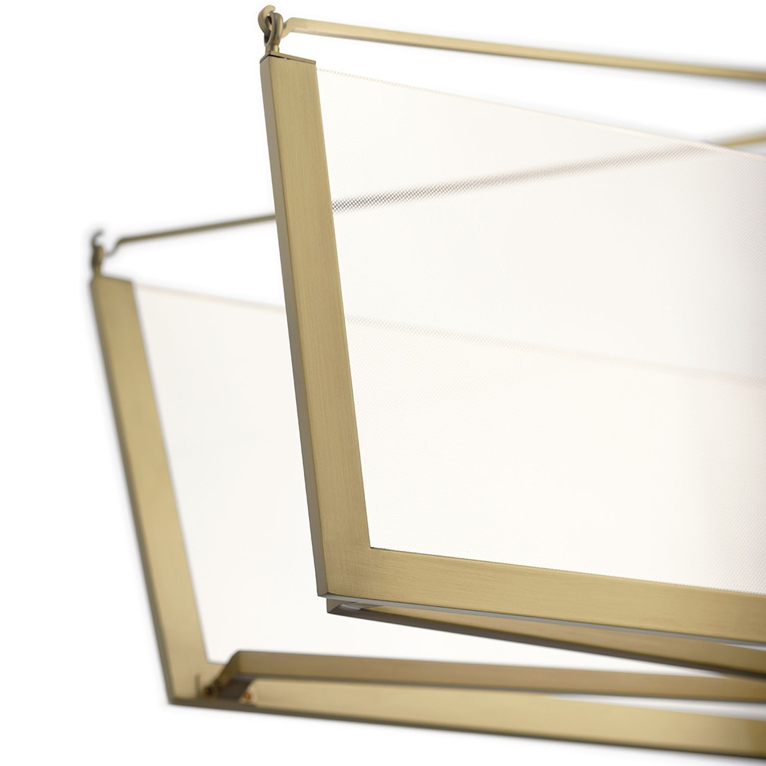 Hängelampe LED in Creme Gold B: 96,7 cm Modern Design