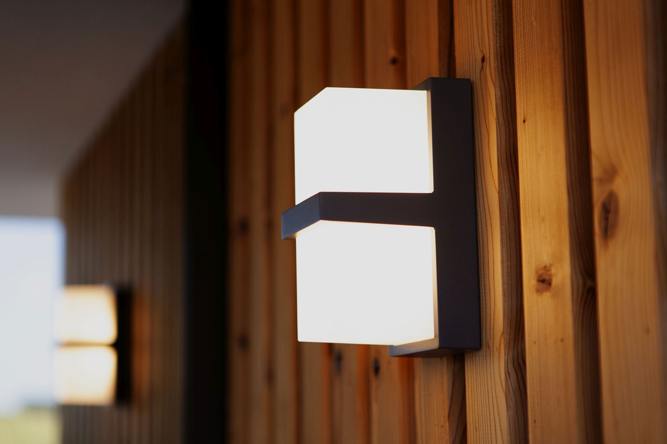 Drinnen, Innenarchitektur, Postfach, Lampe, Holzpaneele
