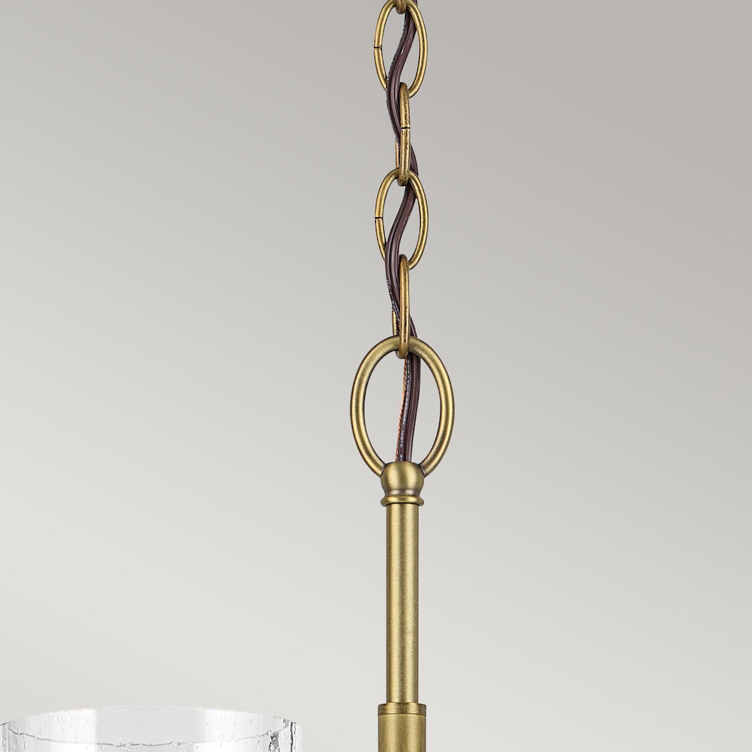 Kronleuchter Metall Glas B: 66 cm H: max. 145,2 cm 6x E27