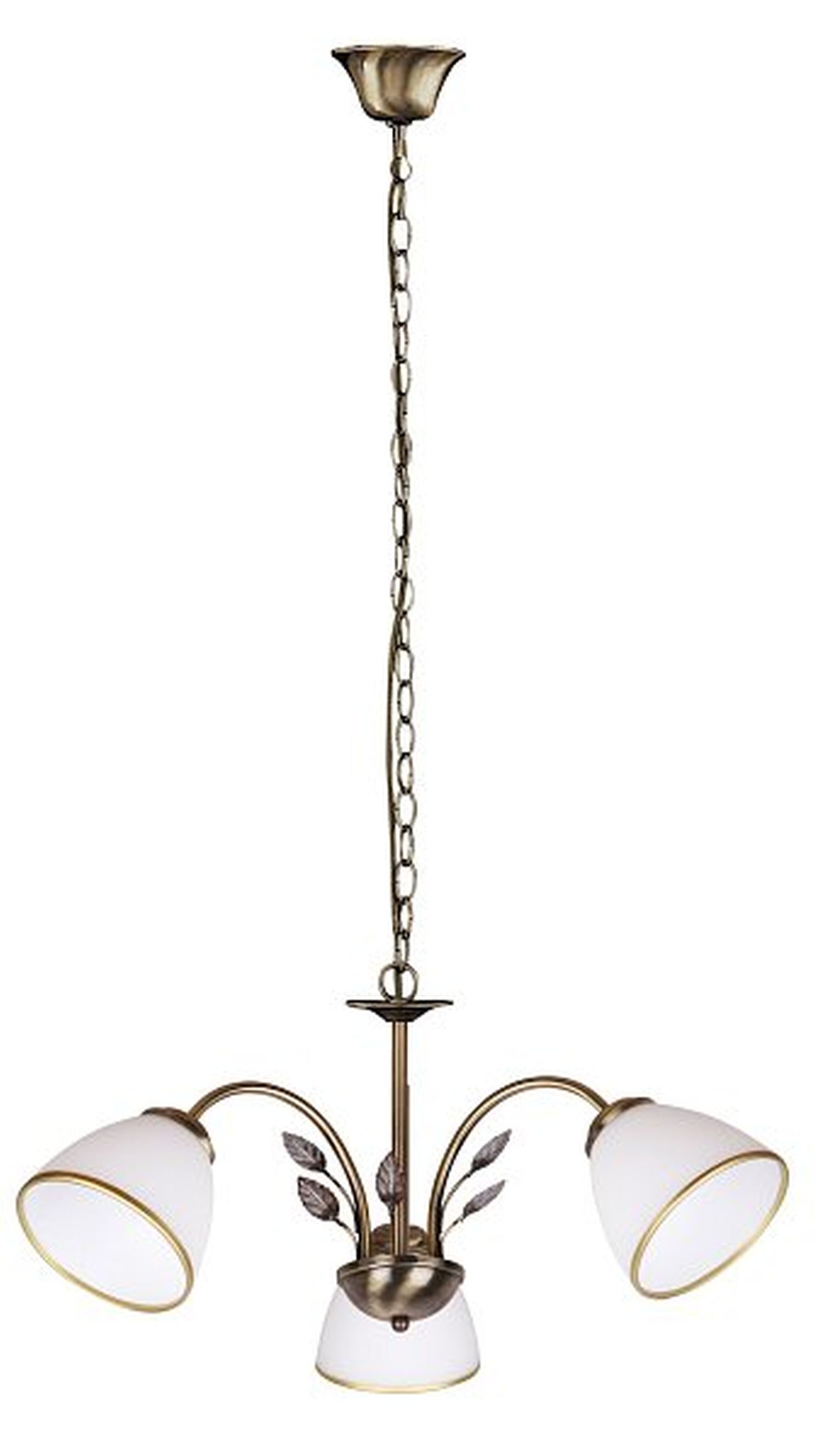 Jugendstil Hängeleuchte Aletta 3-flammig Lampe, Kronleuchter