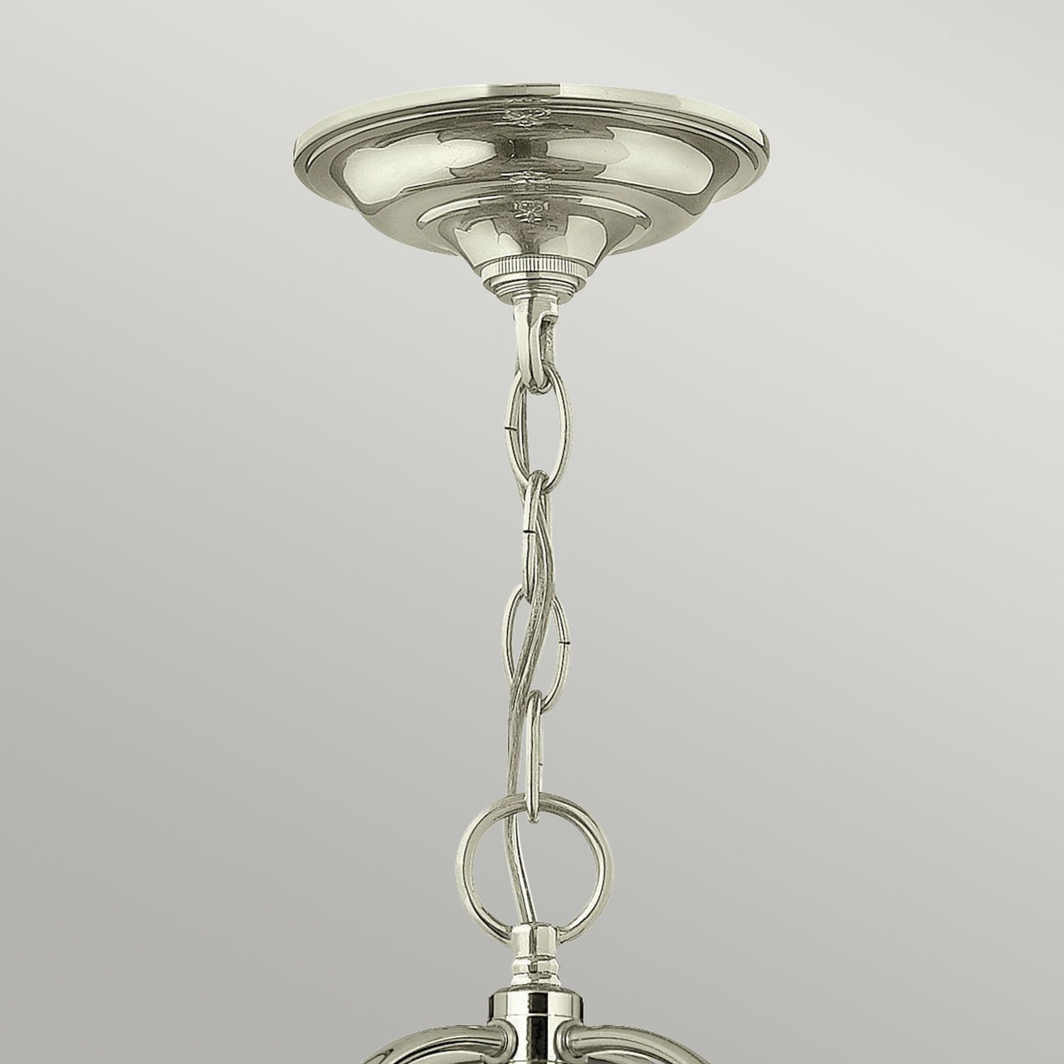 Hängelampe Metall Glas Jugendstil AVELINE