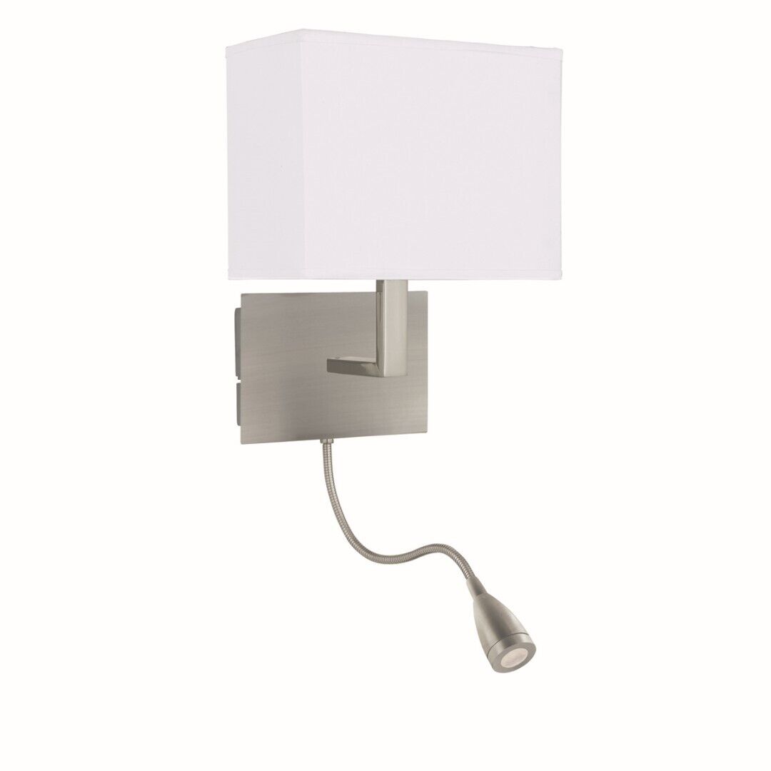 Wandlampe Silber farben