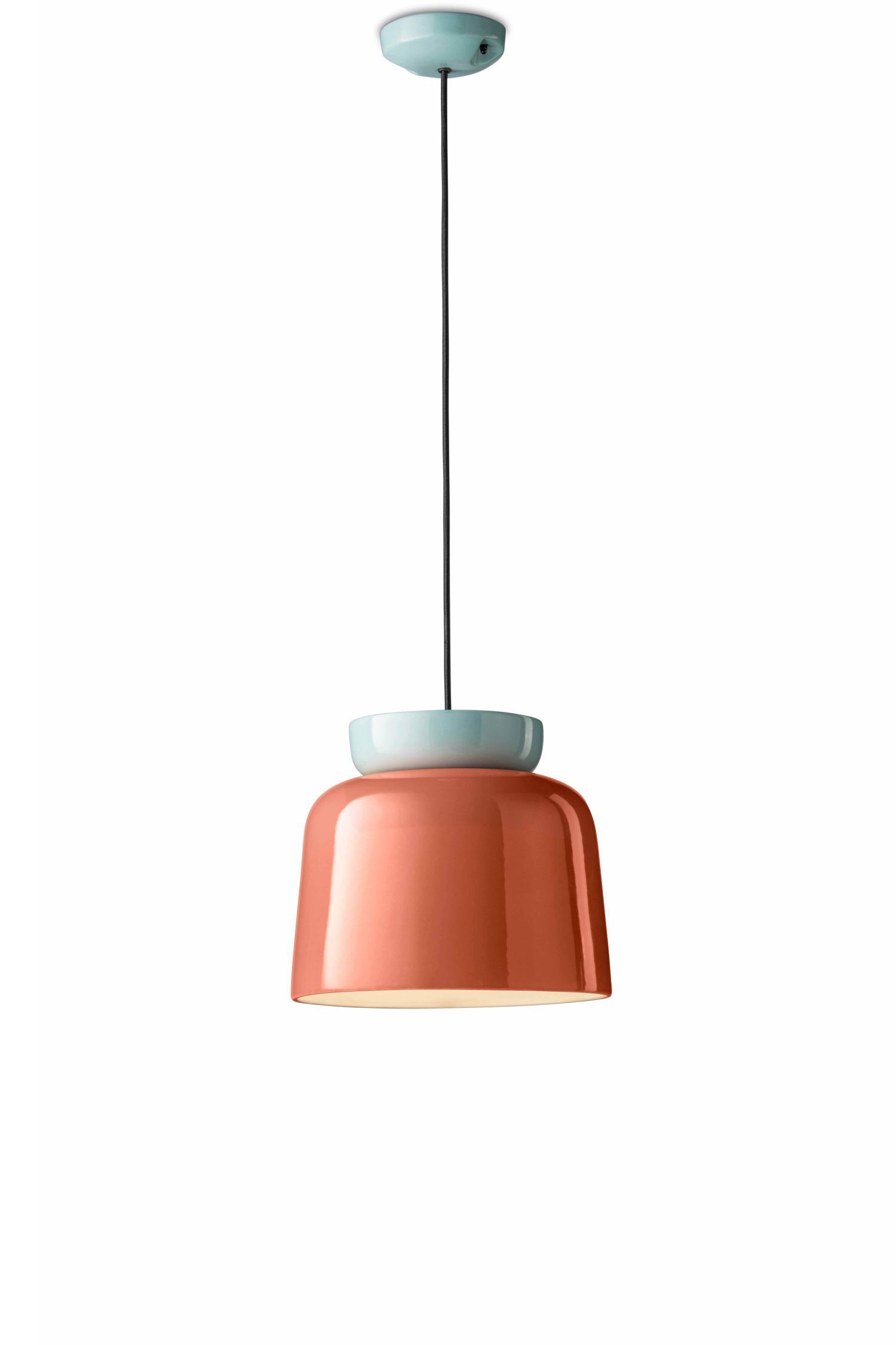 Hängeleuchte Keramik E27 D: 27,5 cm H: max. 145 cm rund