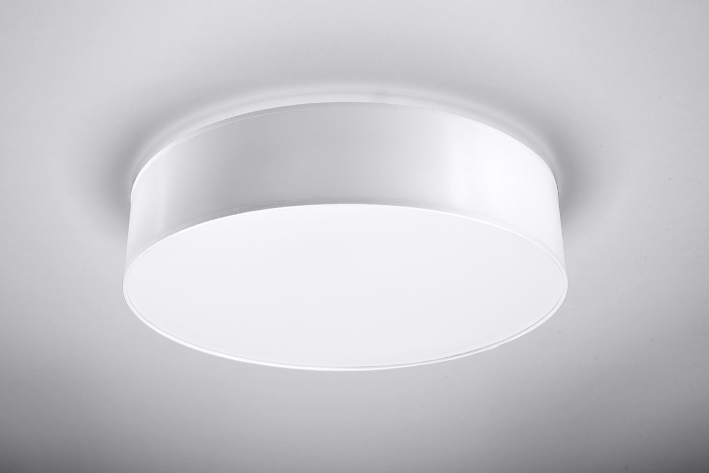 Deckenlampe Weiß rund Ø 55 cm 4x E27 blendarm Modern