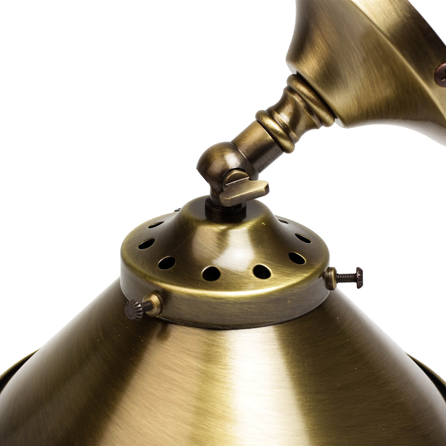 Bronze, Lampe, Rauchrohr