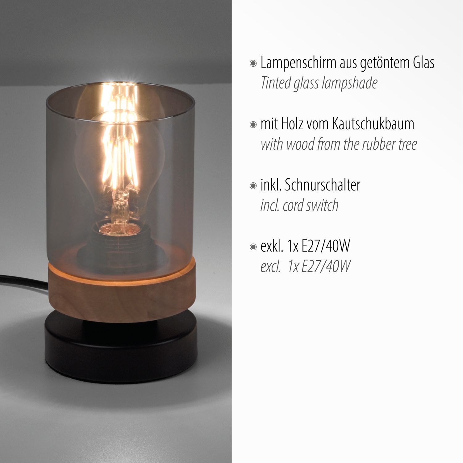 Lampe, Licht