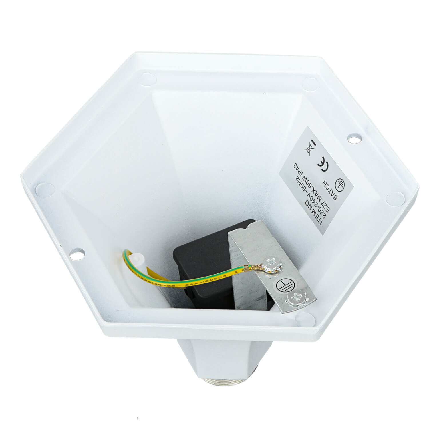 Garten Stehlampe Weiß H:1,05m E37 Laterne PARIS Garten Stehlampe Weiß H:1,05m E37 Laterne PARIS