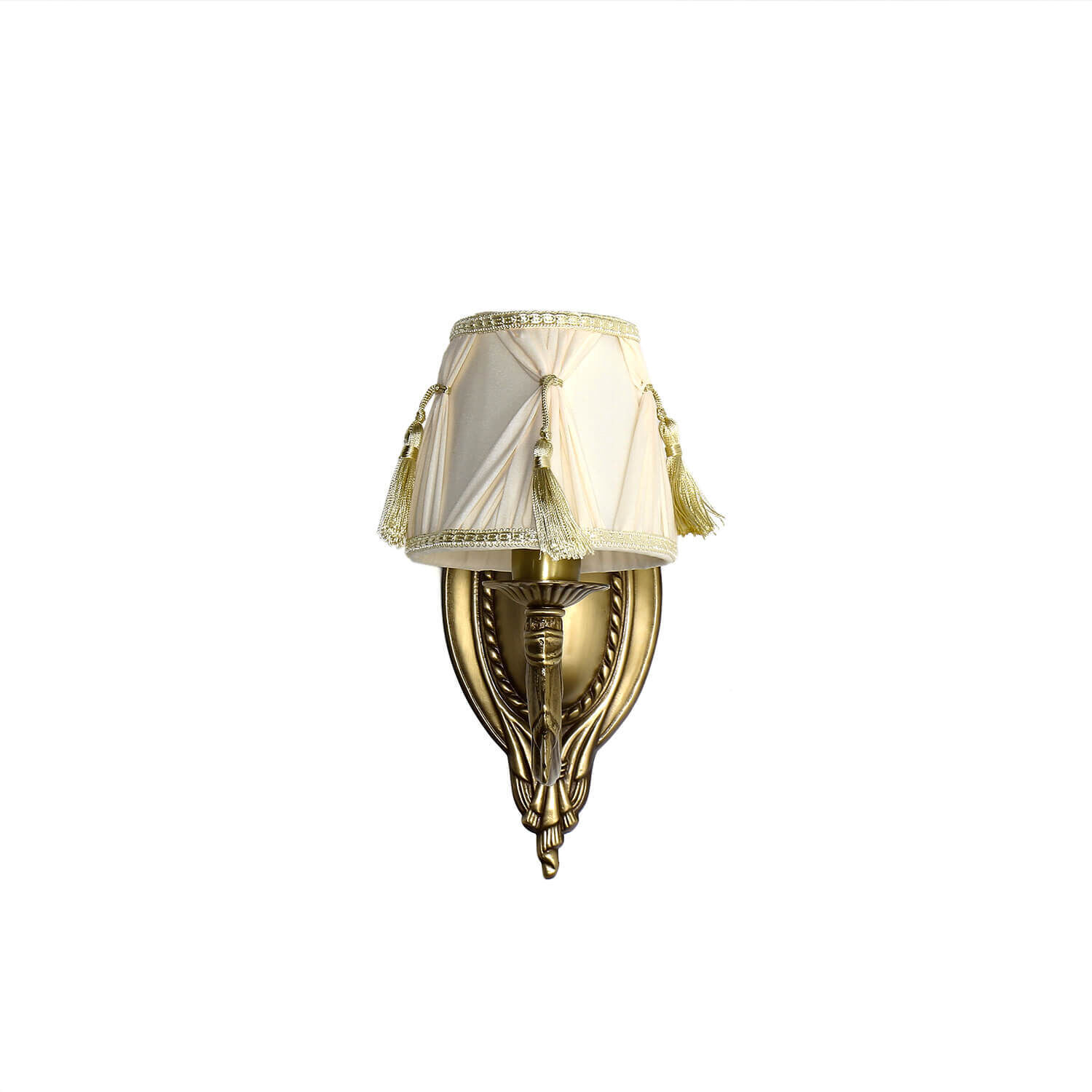 Jugendstil Wandleuchte Wandlampe Weiß Lampe, Lampenschirm