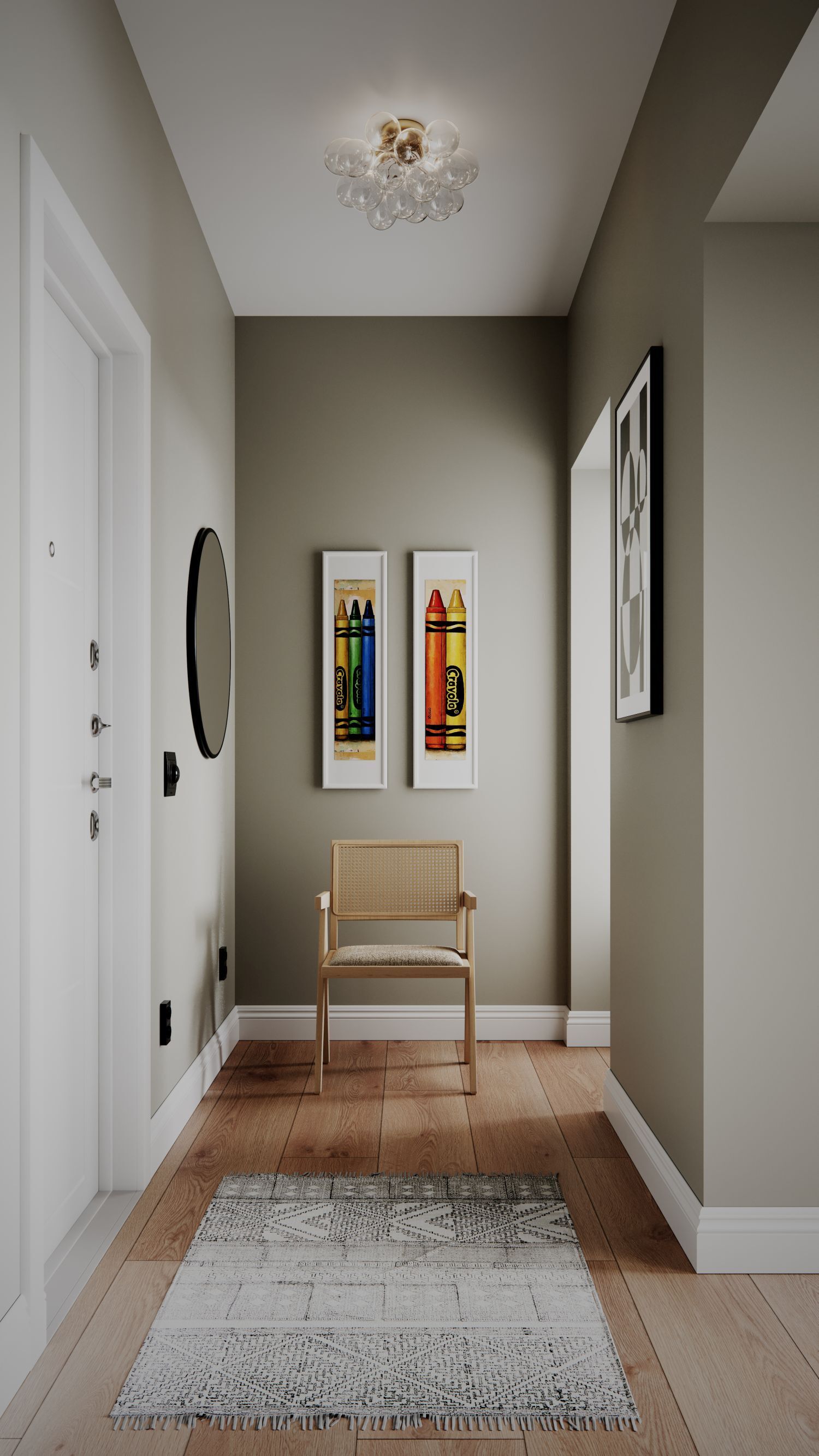 Deckenleuchte Glas Metall 50 cm breit in Gold Modern 6x G9 Fußboden, Bodenbeläge, Inneneinrichtung, Ecke, Stuhl