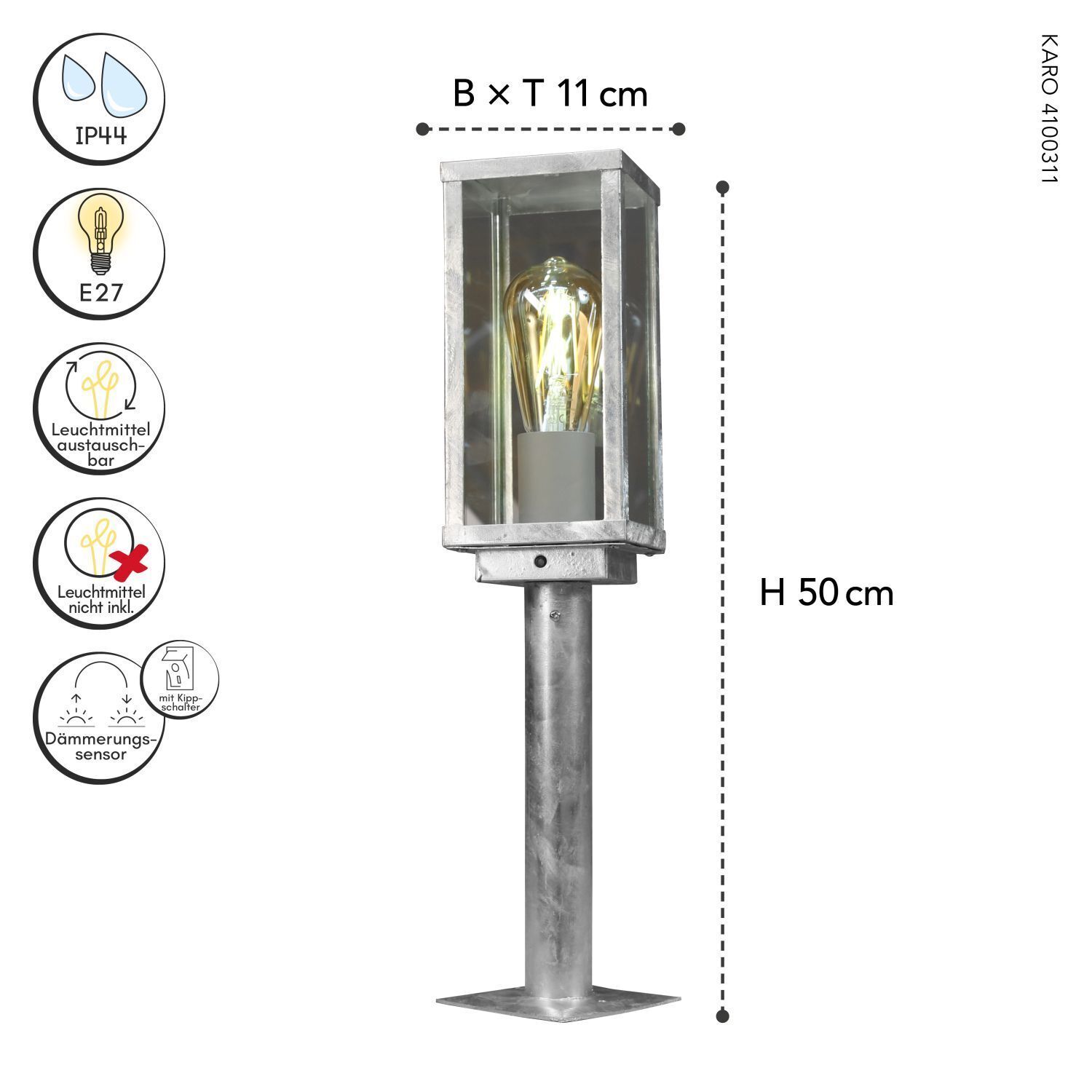 Licht, Lampe