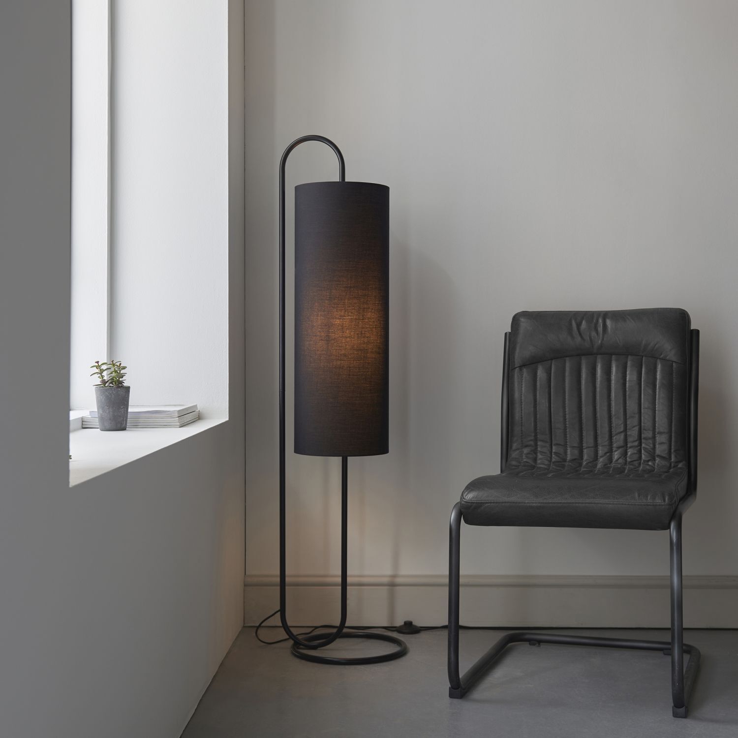 Lampe, Stuhl, Mobiliar, Stehlampe, Pflanze