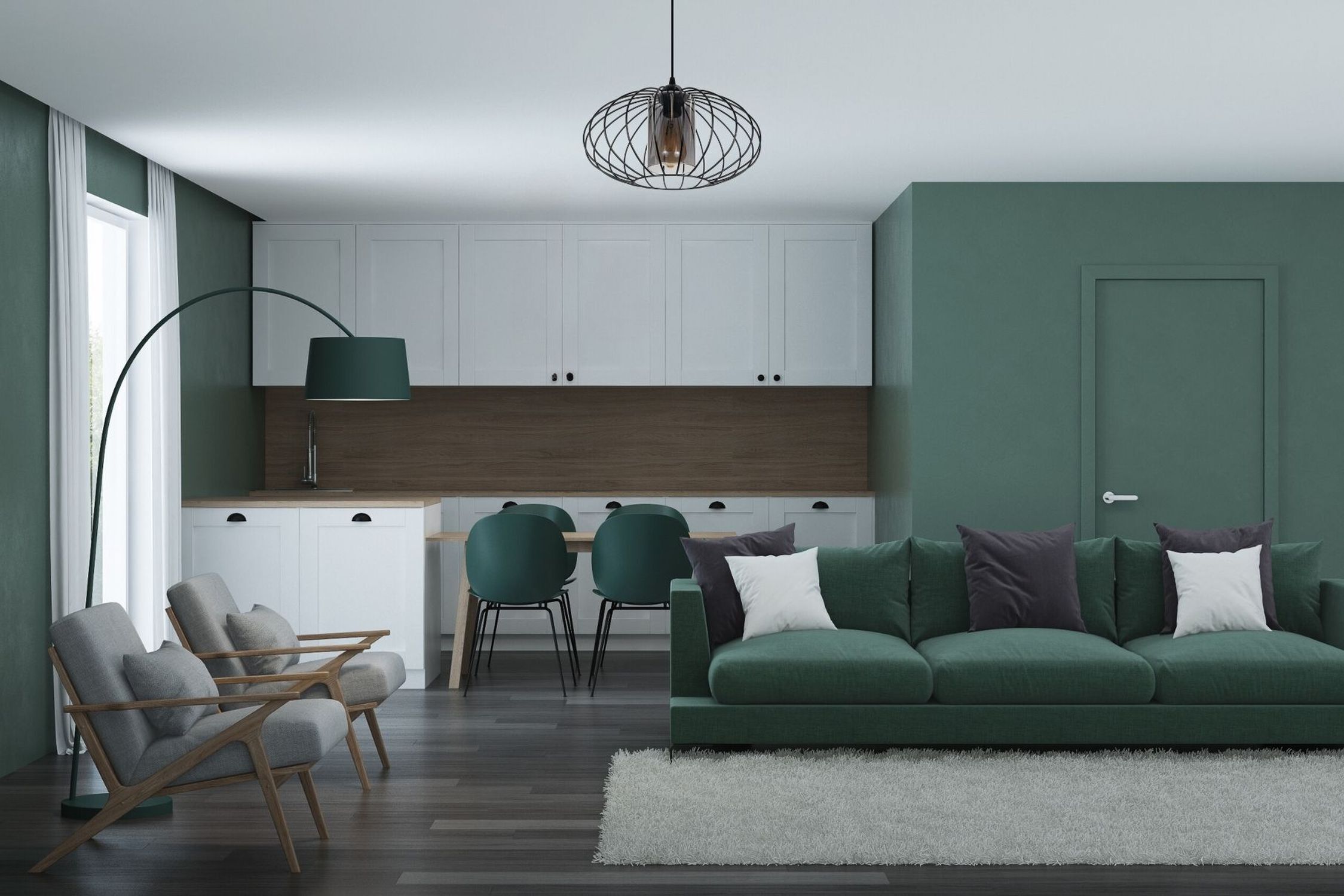 Dekoration für Zuhause, Wohnzimmer, Lampe, Innenarchitektur, Couch