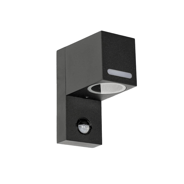 außenleuchte, Wandleuchte, Schwarz, LED, KopfLight