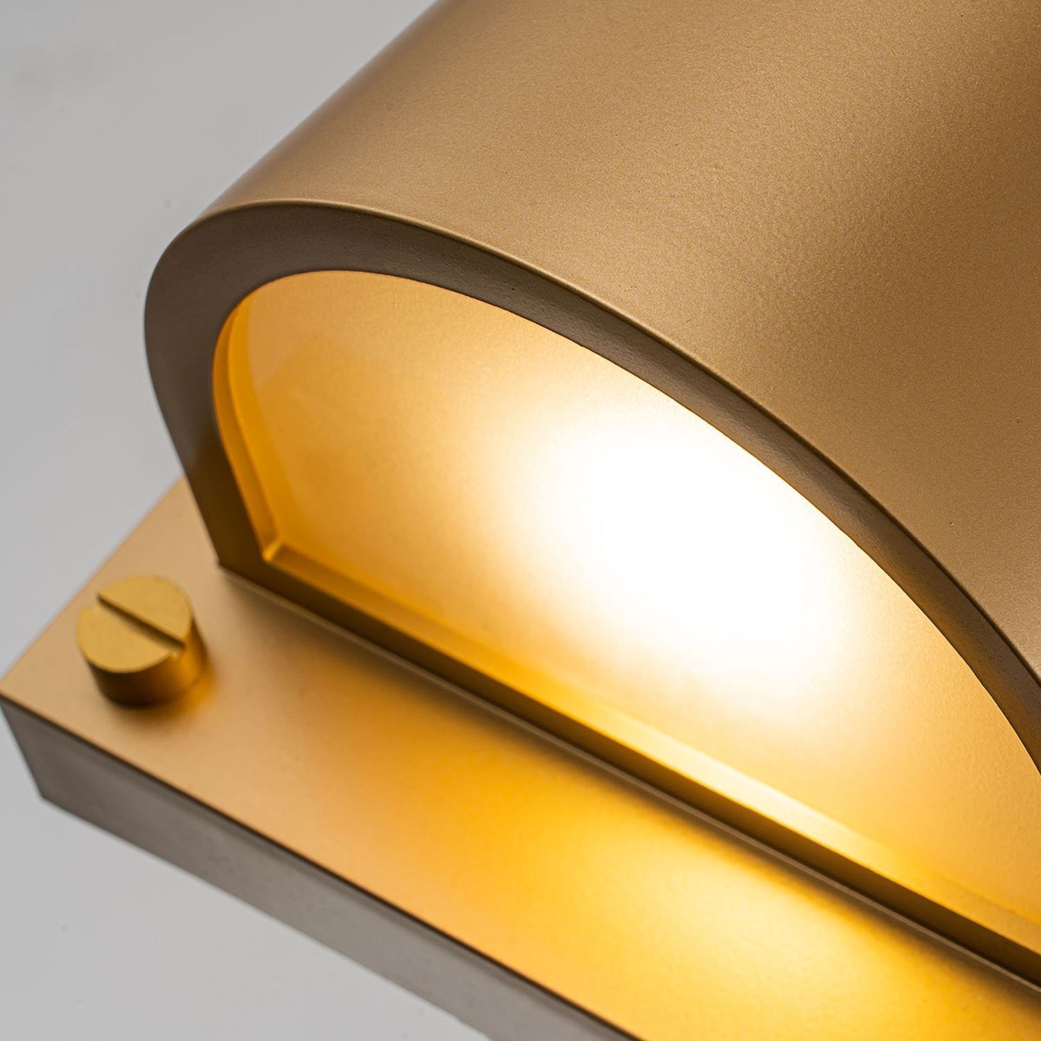 Außenleuchte IP44 in Messing Antik GU10 LED 3000 K Downlight